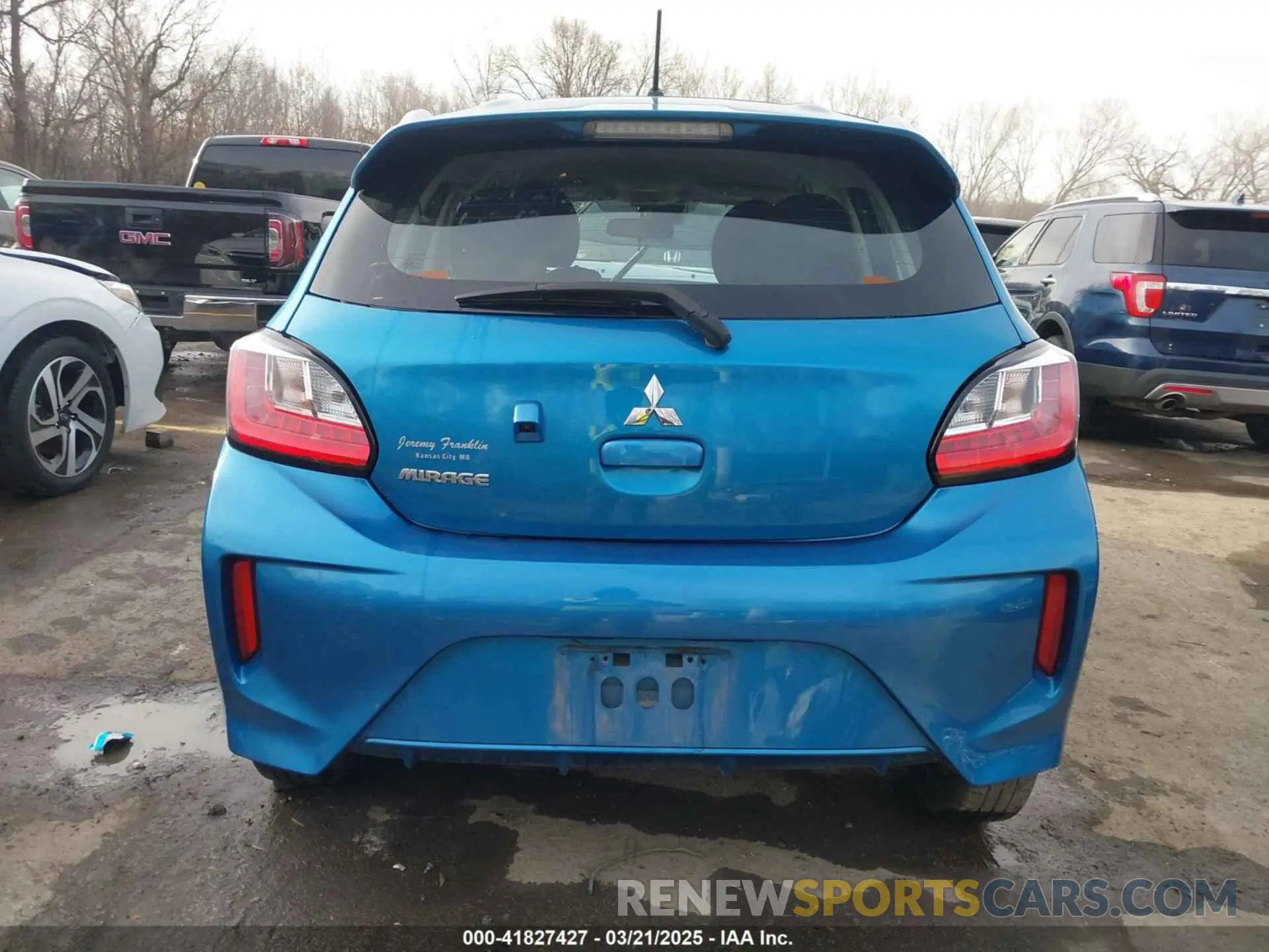 17 fotografías del automóvil dañado ML32AUHJ0PH001822 MITSUBISHI MIRAGE 2023