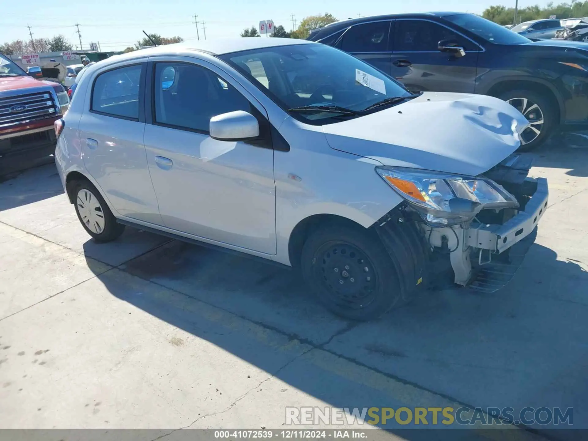 1 fotografías del automóvil dañado ML32AUHJ1PH000405 MITSUBISHI MIRAGE 2023