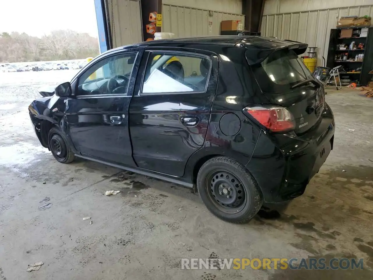 2 fotografías del automóvil dañado ML32AUHJ1PH002283 MITSUBISHI MIRAGE 2023