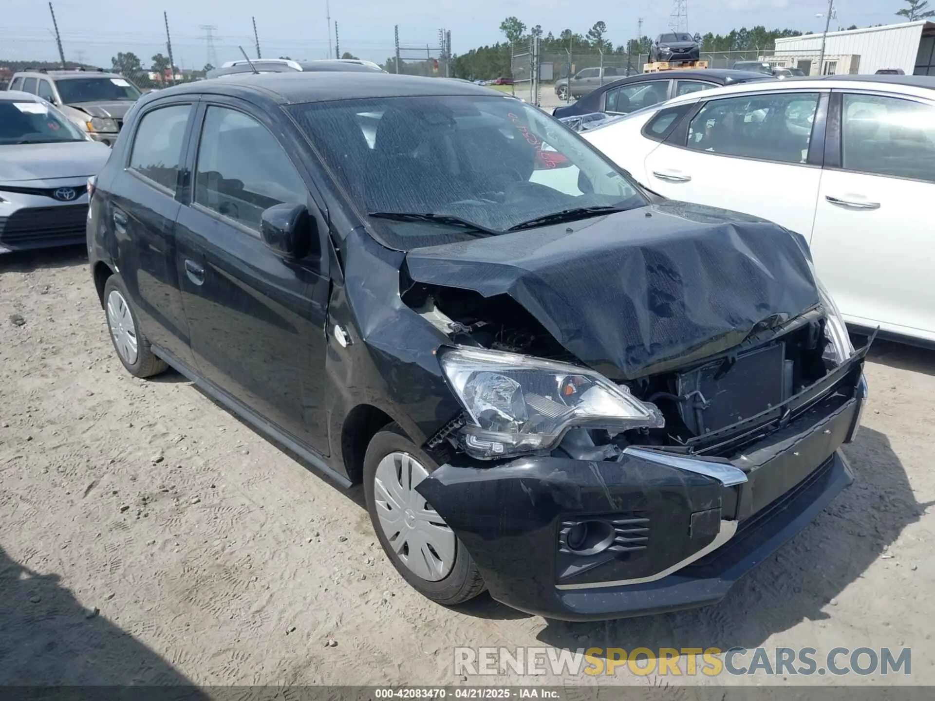 1 fotografías del automóvil dañado ML32AUHJ1PH006883 MITSUBISHI MIRAGE 2023