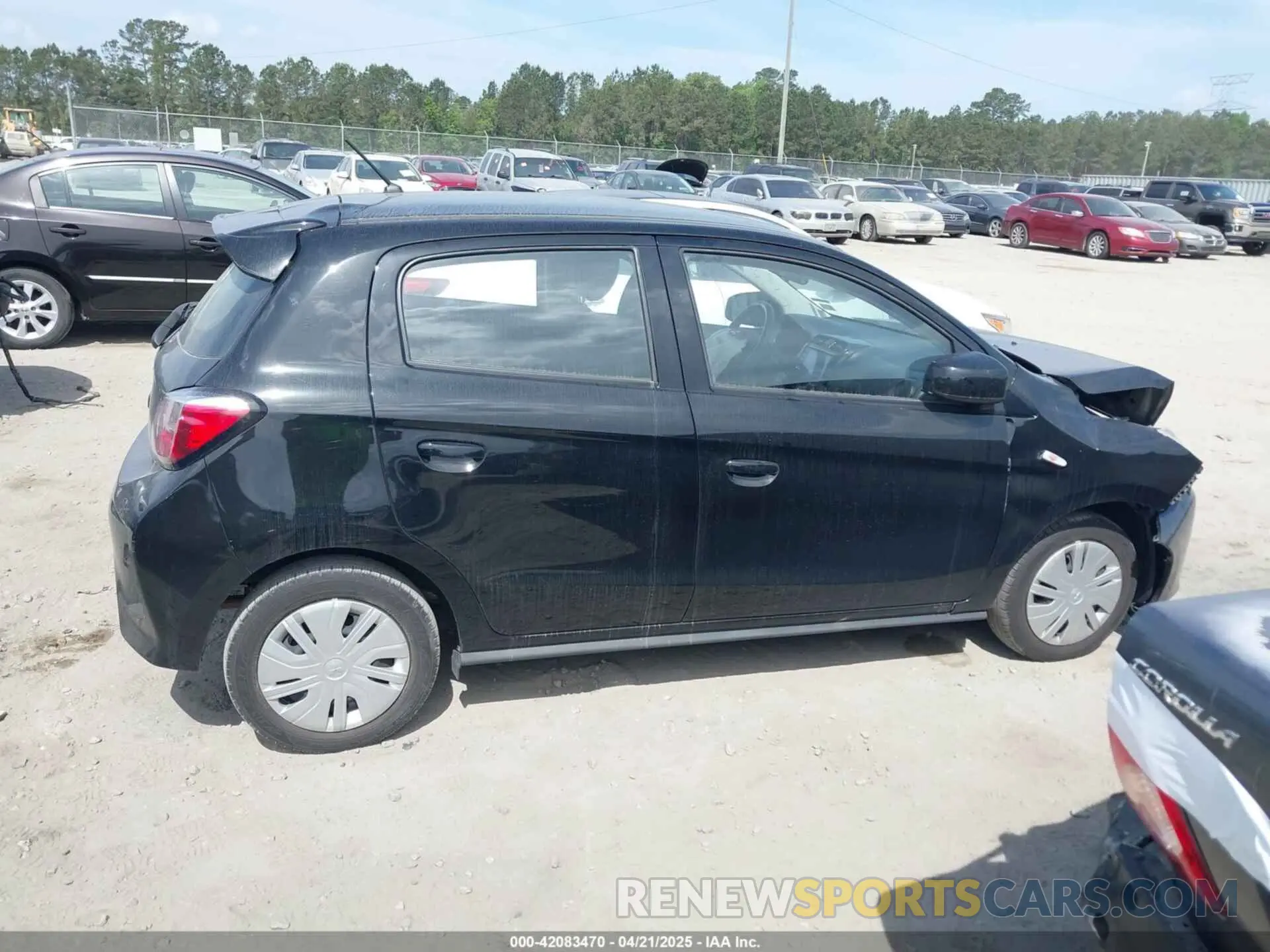 12 fotografías del automóvil dañado ML32AUHJ1PH006883 MITSUBISHI MIRAGE 2023