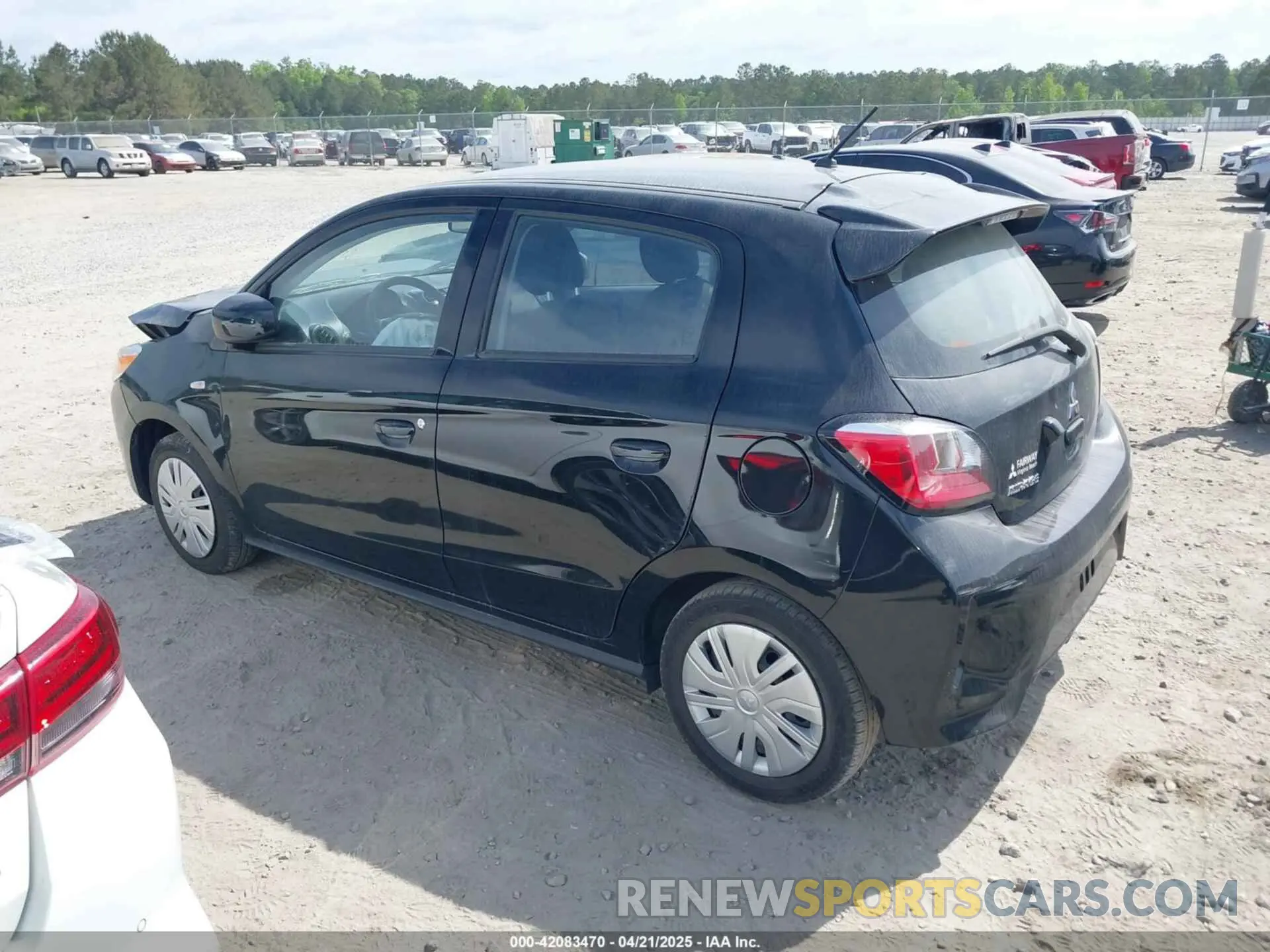 13 fotografías del automóvil dañado ML32AUHJ1PH006883 MITSUBISHI MIRAGE 2023