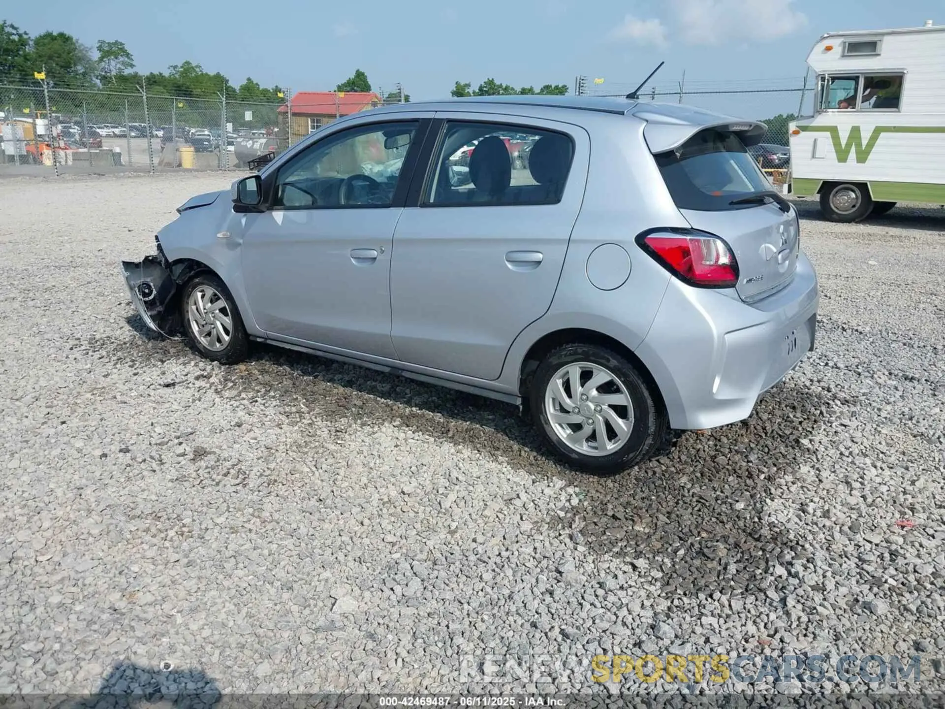 3 fotografías del automóvil dañado ML32AUHJ3PH006433 MITSUBISHI MIRAGE 2023