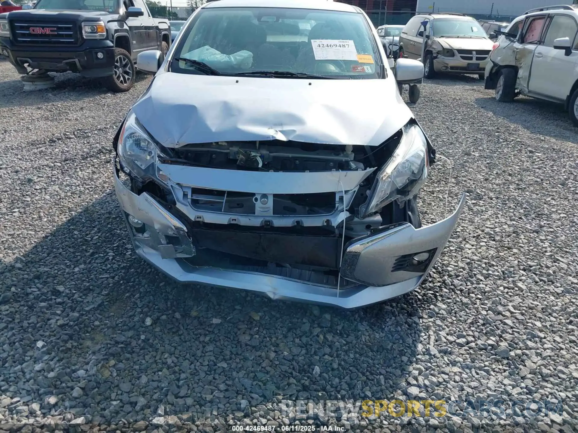 6 fotografías del automóvil dañado ML32AUHJ3PH006433 MITSUBISHI MIRAGE 2023