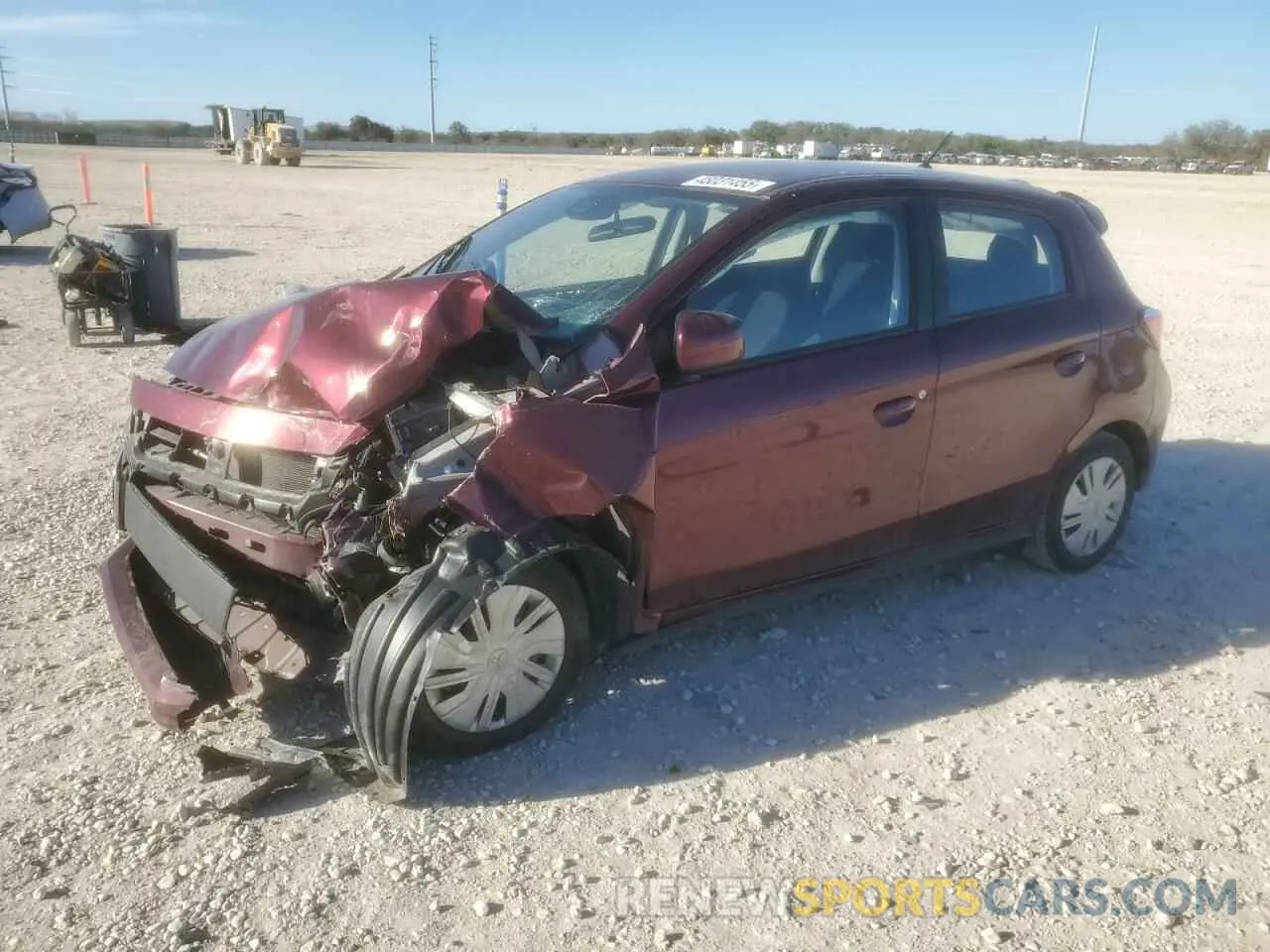 1 fotografías del automóvil dañado ML32AUHJ4PH001743 MITSUBISHI MIRAGE 2023