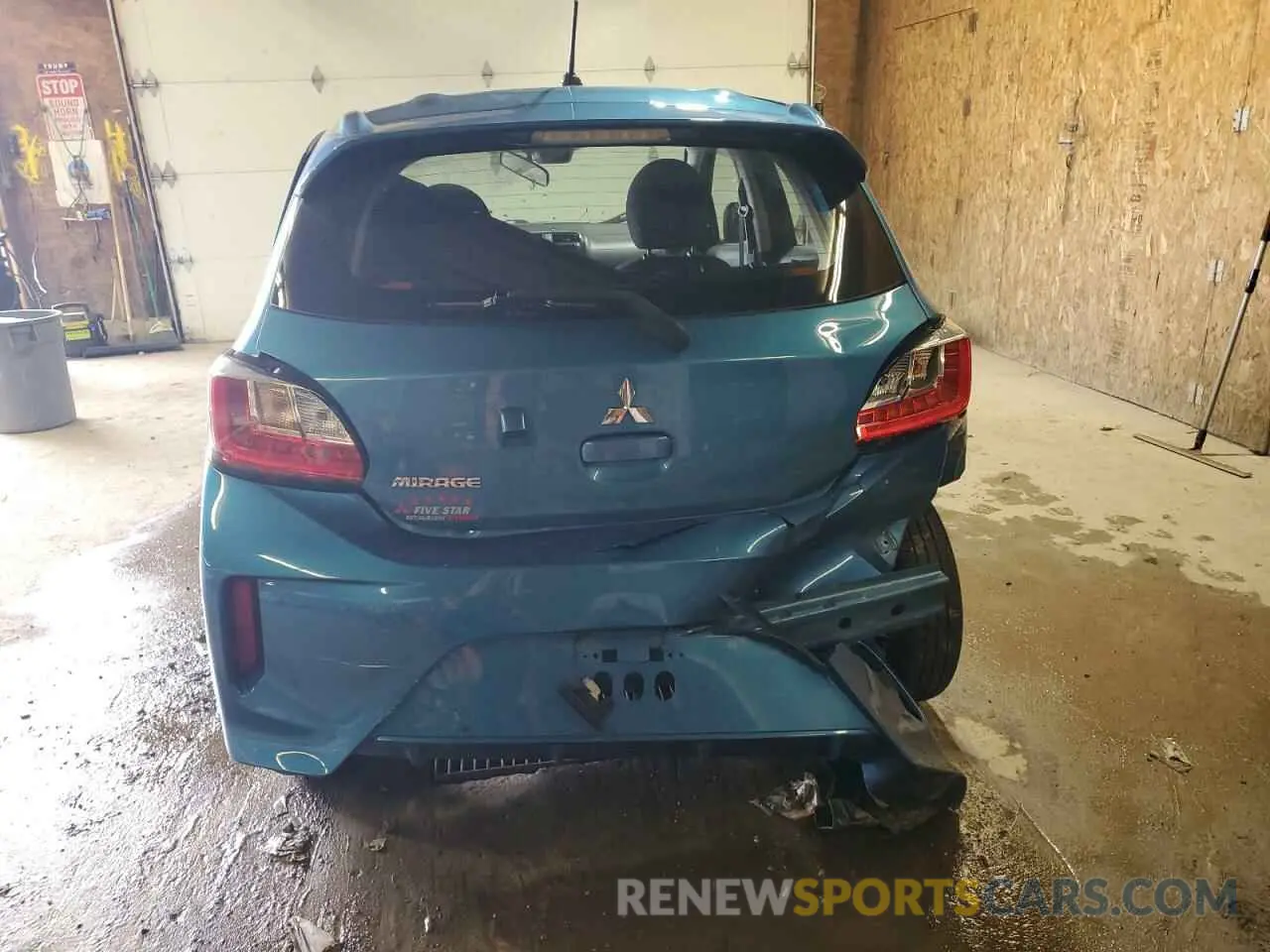 6 fotografías del automóvil dañado ML32AUHJ4PH004528 MITSUBISHI MIRAGE 2023