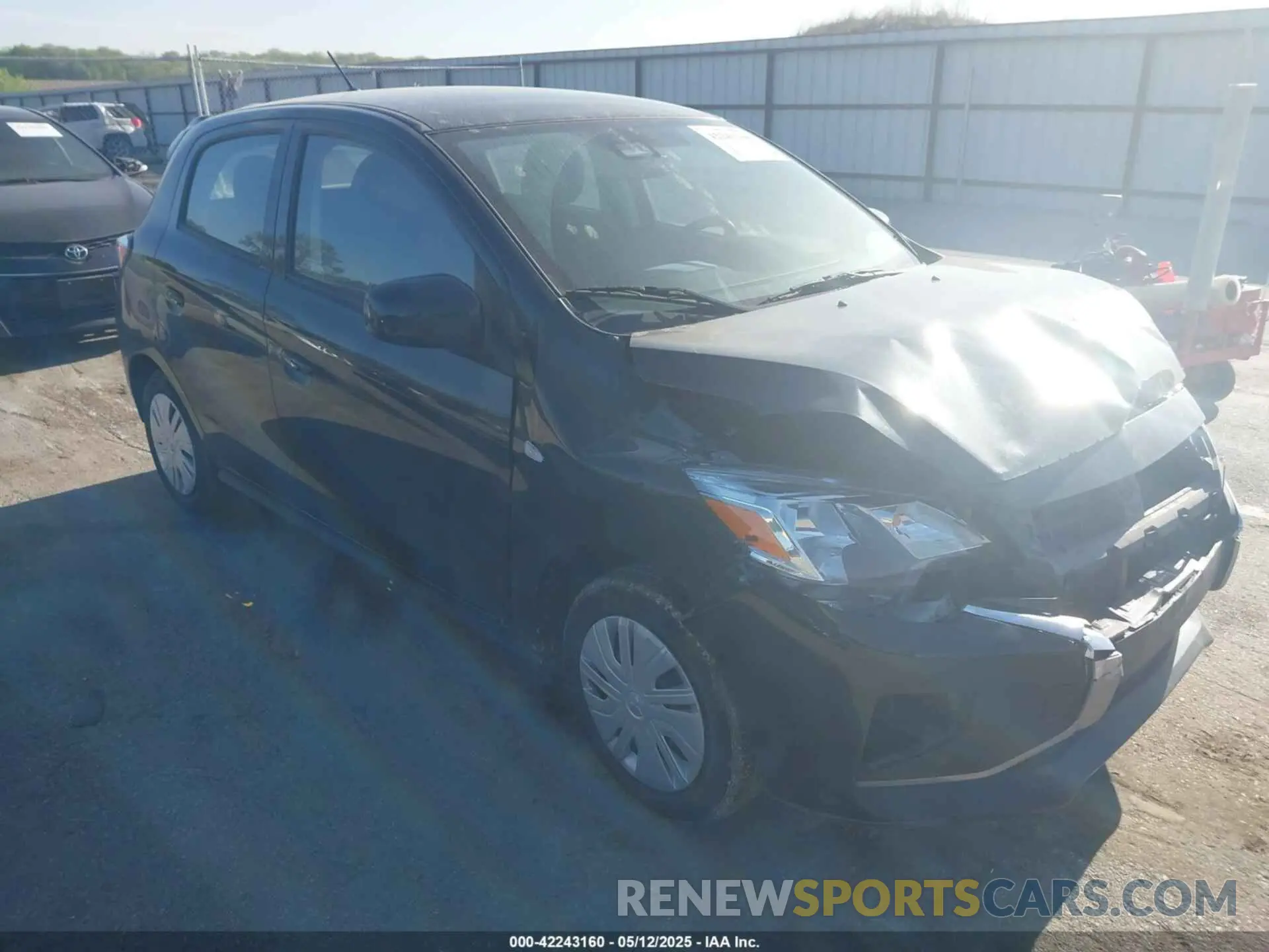 1 fotografías del automóvil dañado ML32AUHJ4PH005923 MITSUBISHI MIRAGE 2023