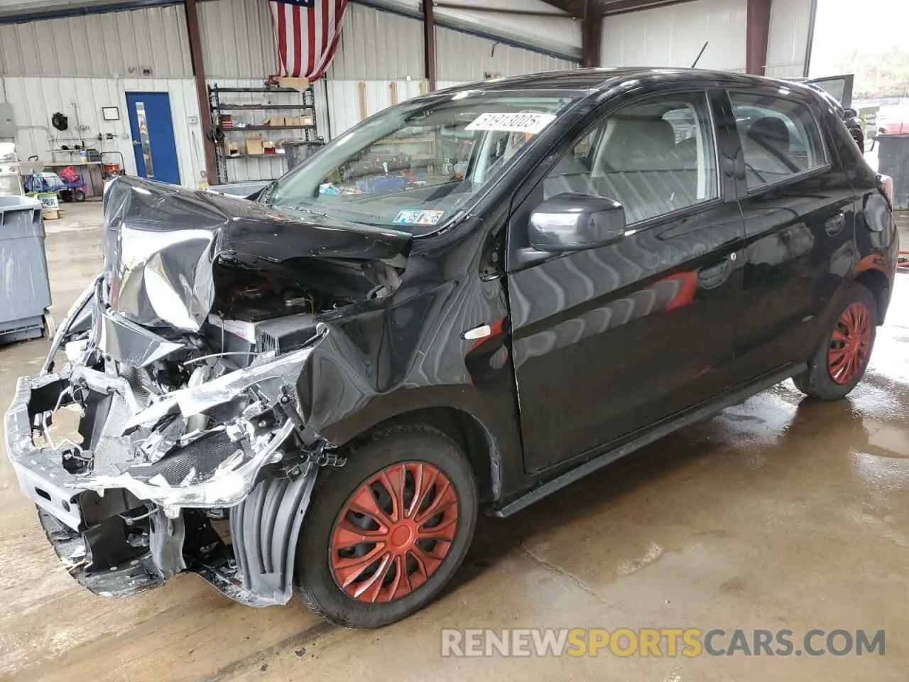 1 fotografías del automóvil dañado ML32AUHJ5PH007017 MITSUBISHI MIRAGE 2023