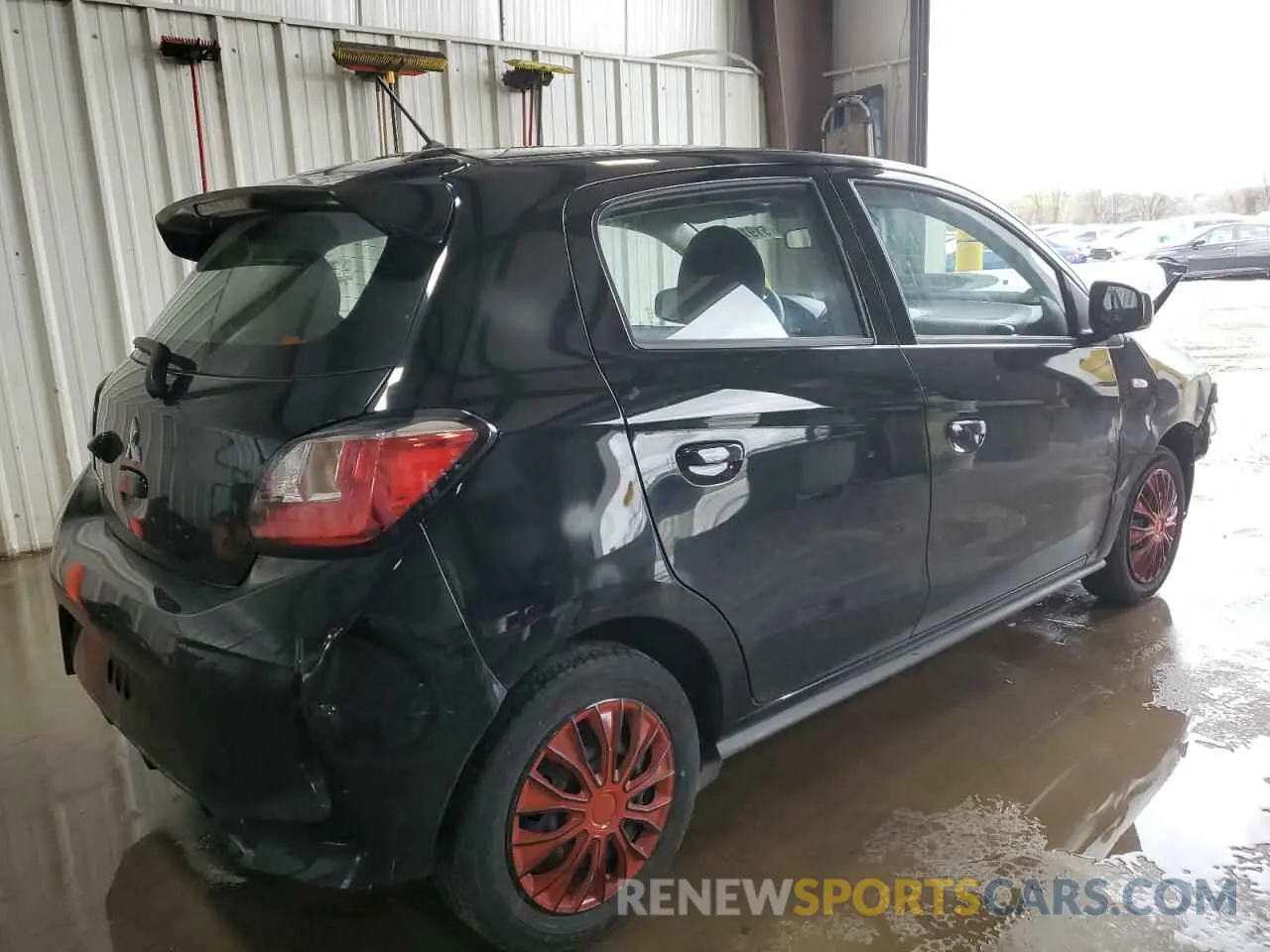 3 fotografías del automóvil dañado ML32AUHJ5PH007017 MITSUBISHI MIRAGE 2023