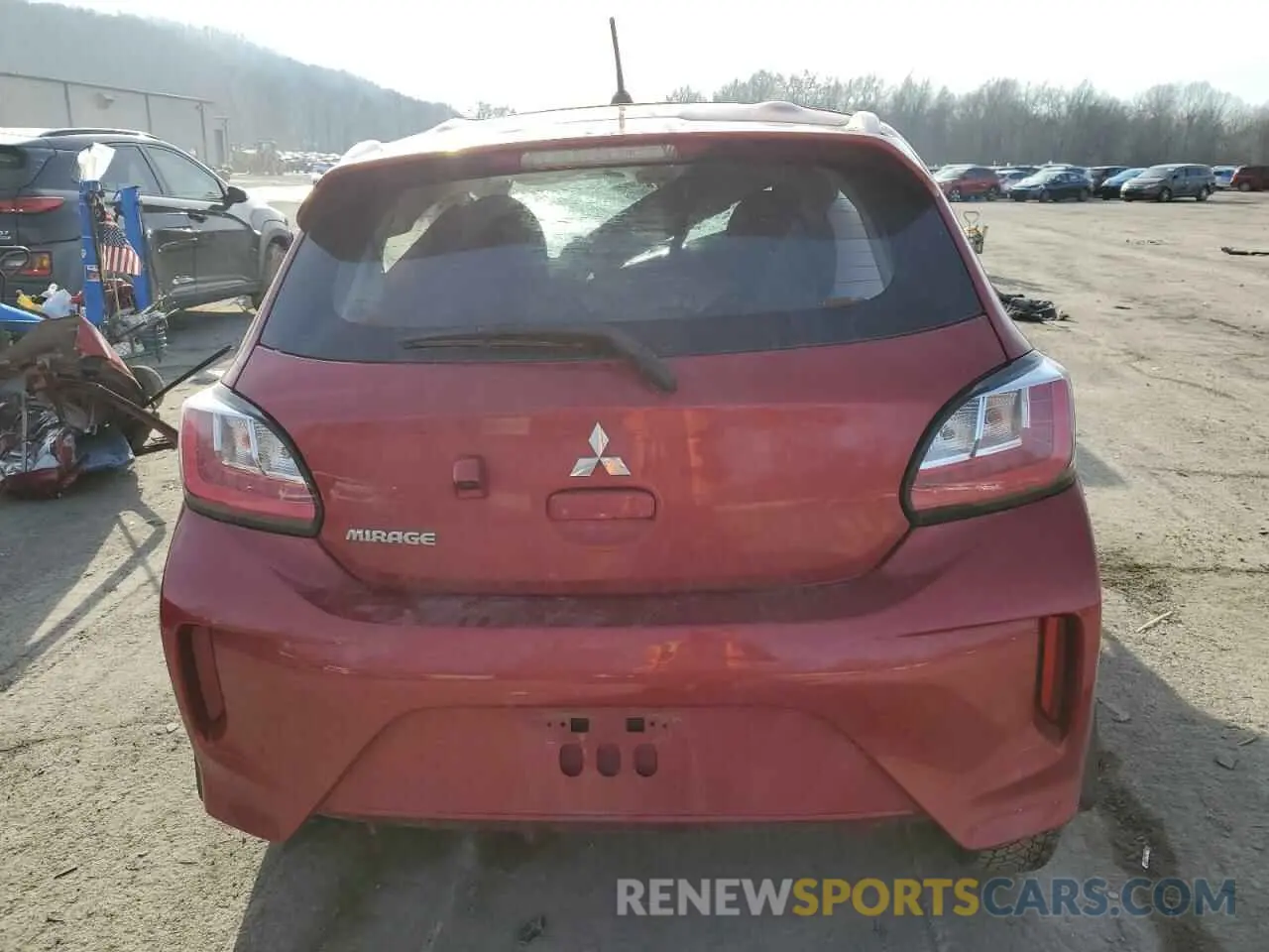 6 fotografías del automóvil dañado ML32AUHJ6PH003123 MITSUBISHI MIRAGE 2023