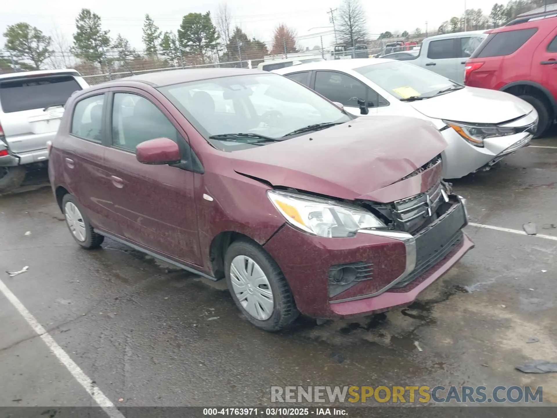 1 fotografías del automóvil dañado ML32AUHJ8PH001440 MITSUBISHI MIRAGE 2023