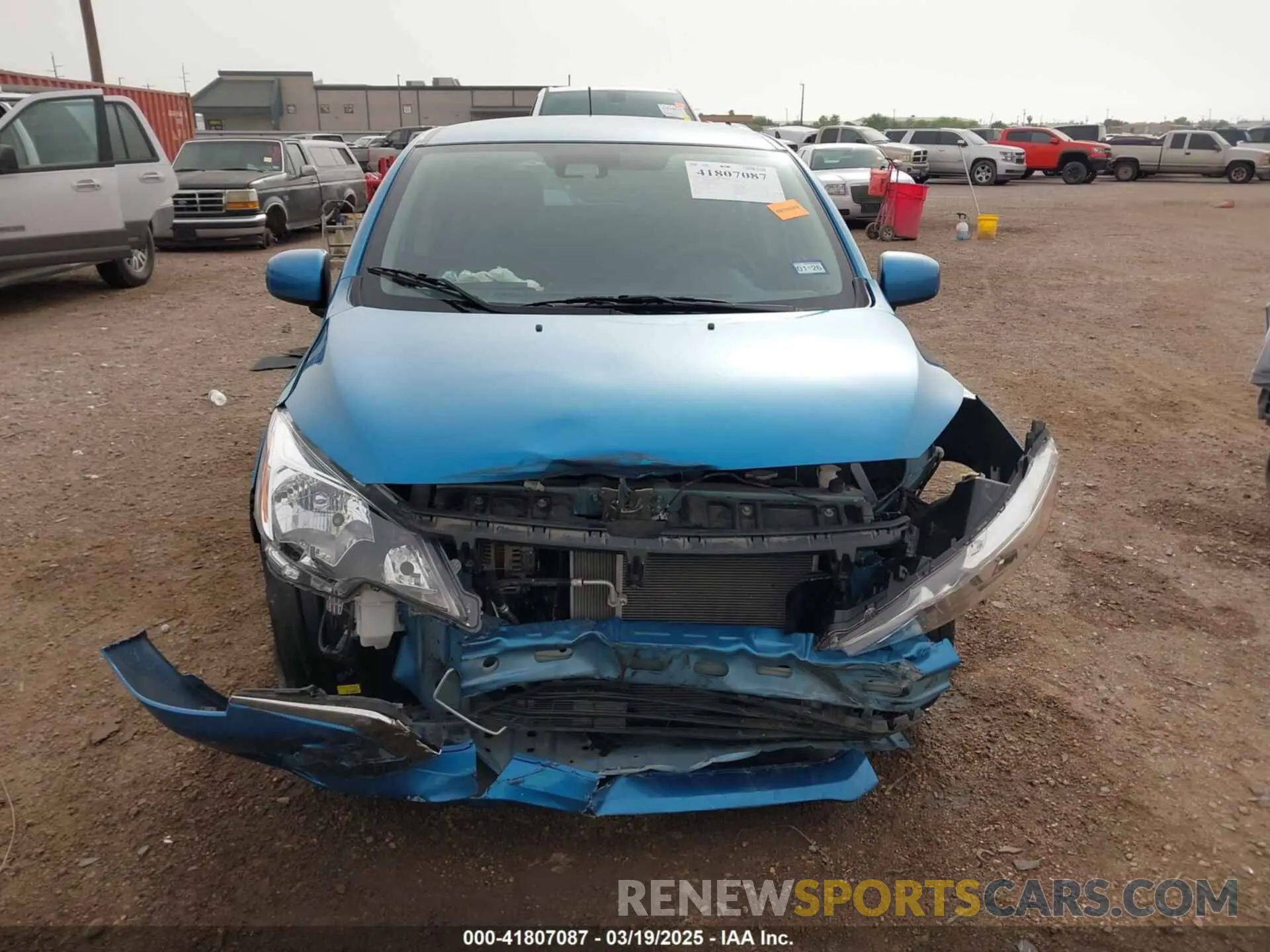 13 fotografías del automóvil dañado ML32AUHJ9PH001866 MITSUBISHI MIRAGE 2023