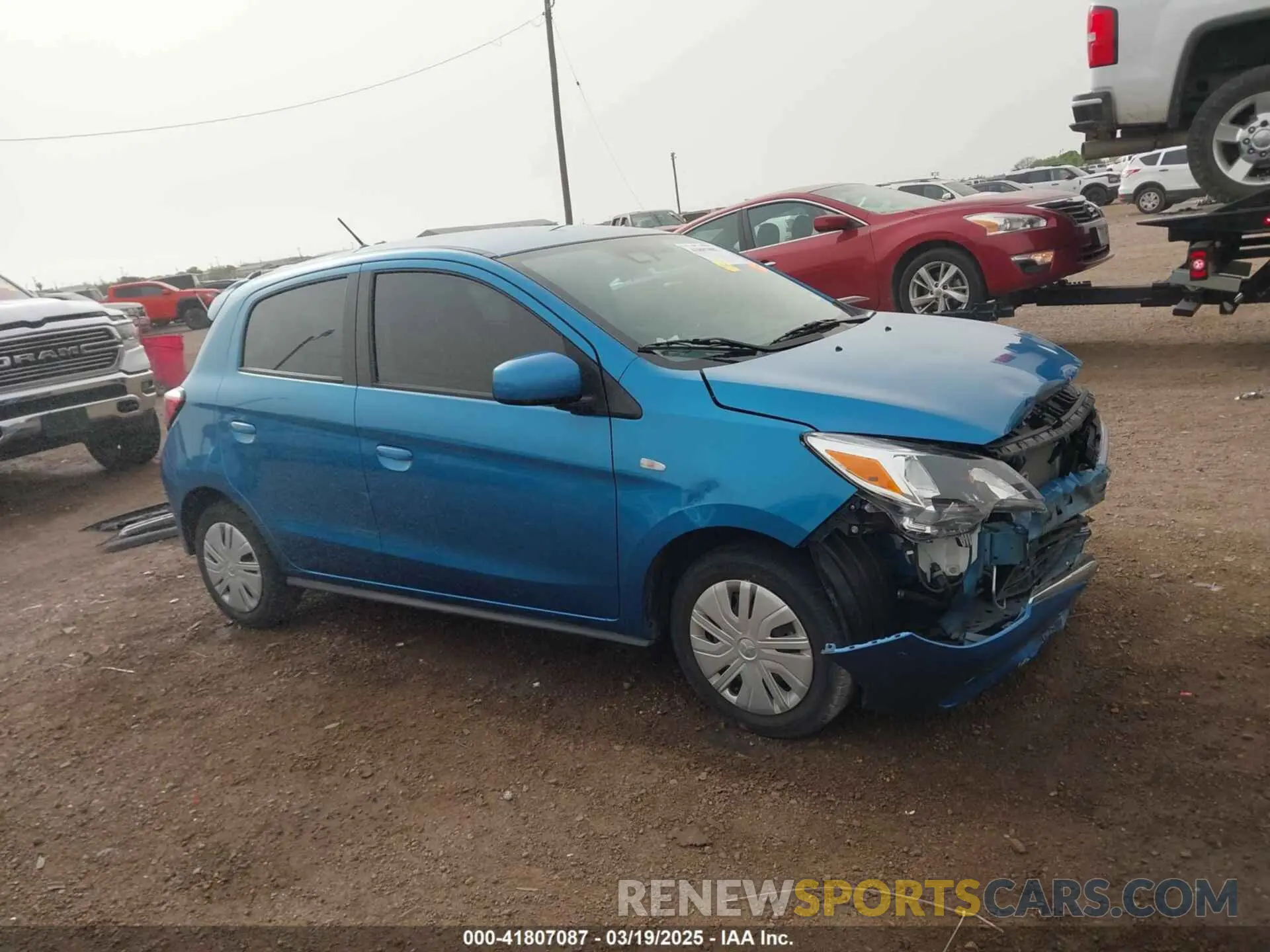 14 fotografías del automóvil dañado ML32AUHJ9PH001866 MITSUBISHI MIRAGE 2023