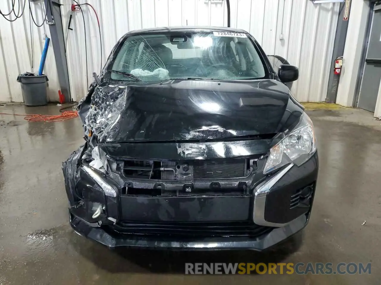 5 fotografías del automóvil dañado ML32AUHJXPH001620 MITSUBISHI MIRAGE 2023