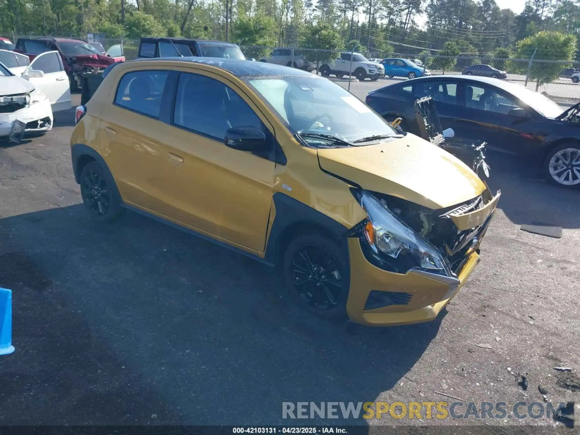 1 fotografías del automóvil dañado ML32AWHJ2PH006600 MITSUBISHI MIRAGE 2023