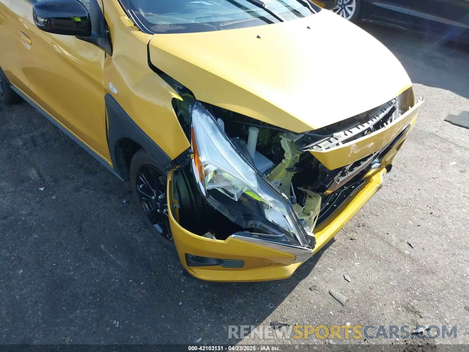 6 fotografías del automóvil dañado ML32AWHJ2PH006600 MITSUBISHI MIRAGE 2023