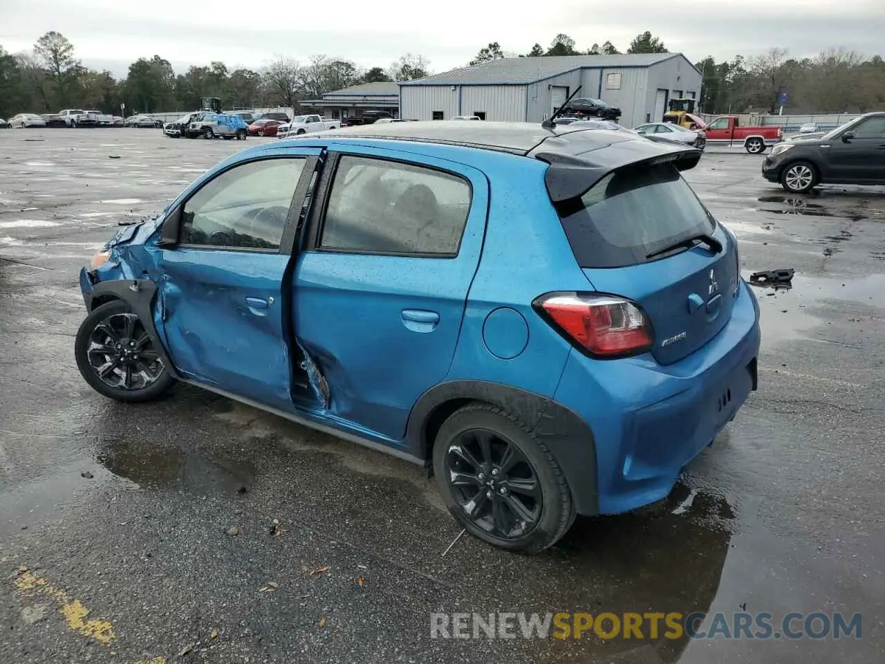 2 fotografías del automóvil dañado ML32AWHJ3PH003298 MITSUBISHI MIRAGE 2023