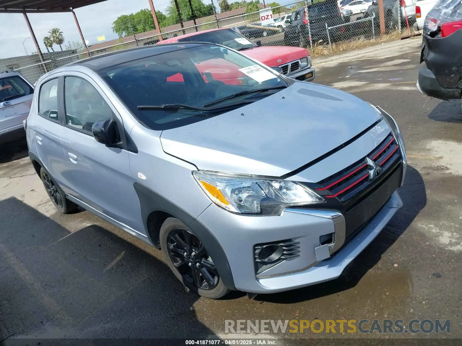 1 fotografías del automóvil dañado ML32AWHJ4PH000832 MITSUBISHI MIRAGE 2023