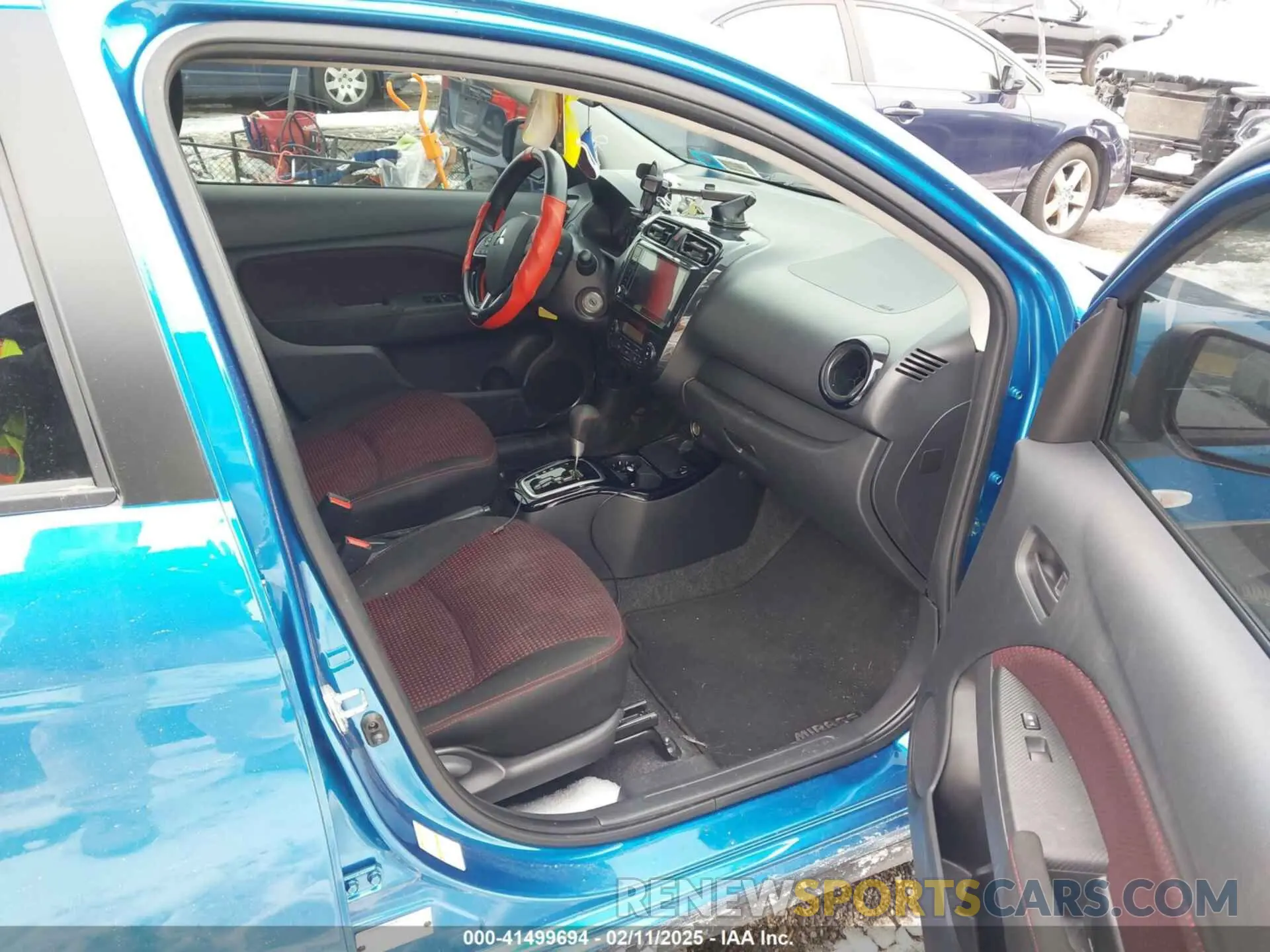 5 fotografías del automóvil dañado ML32AWHJ6PH002758 MITSUBISHI MIRAGE 2023
