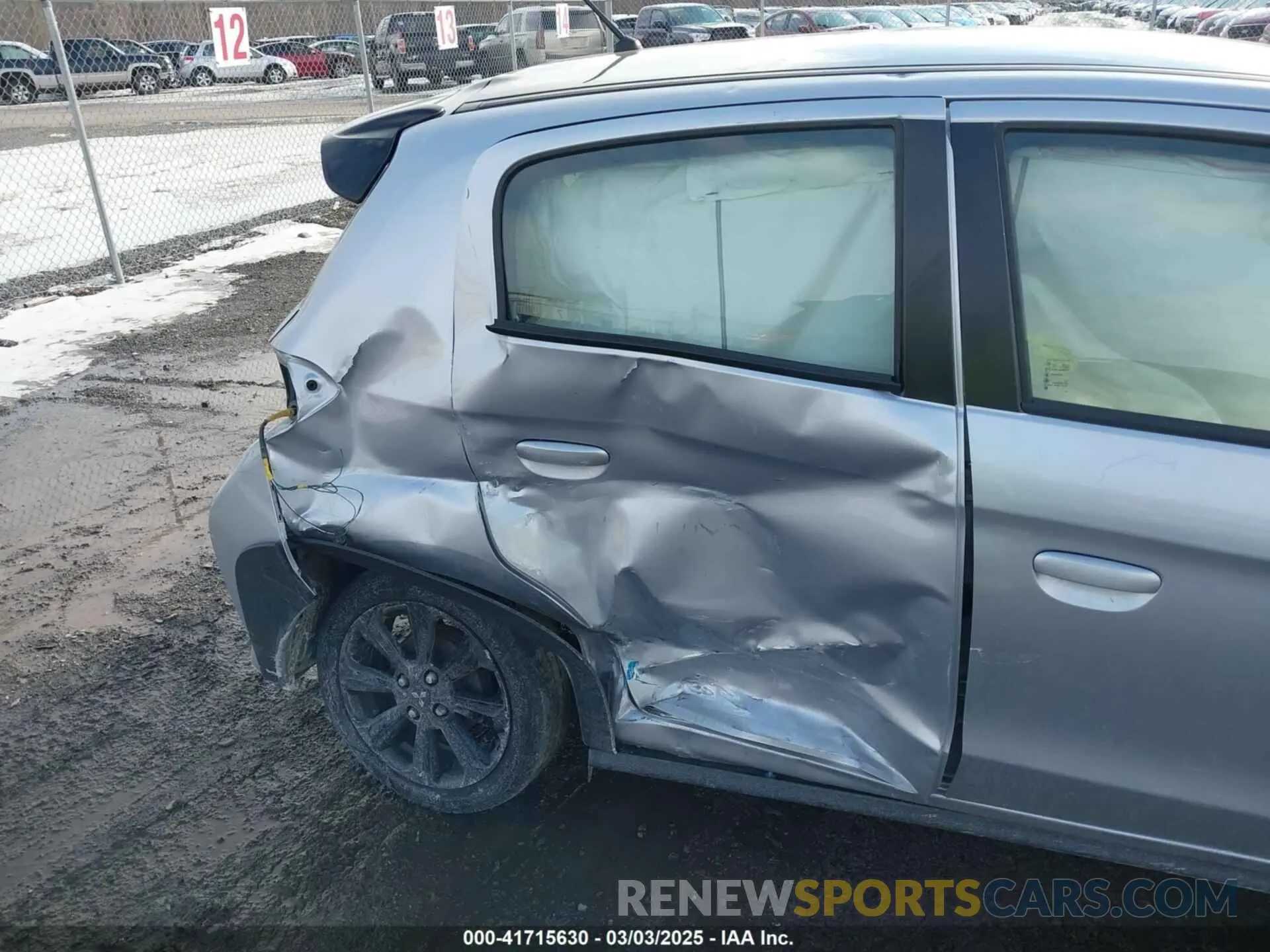 6 fotografías del automóvil dañado ML32AWHJ7PH000985 MITSUBISHI MIRAGE 2023