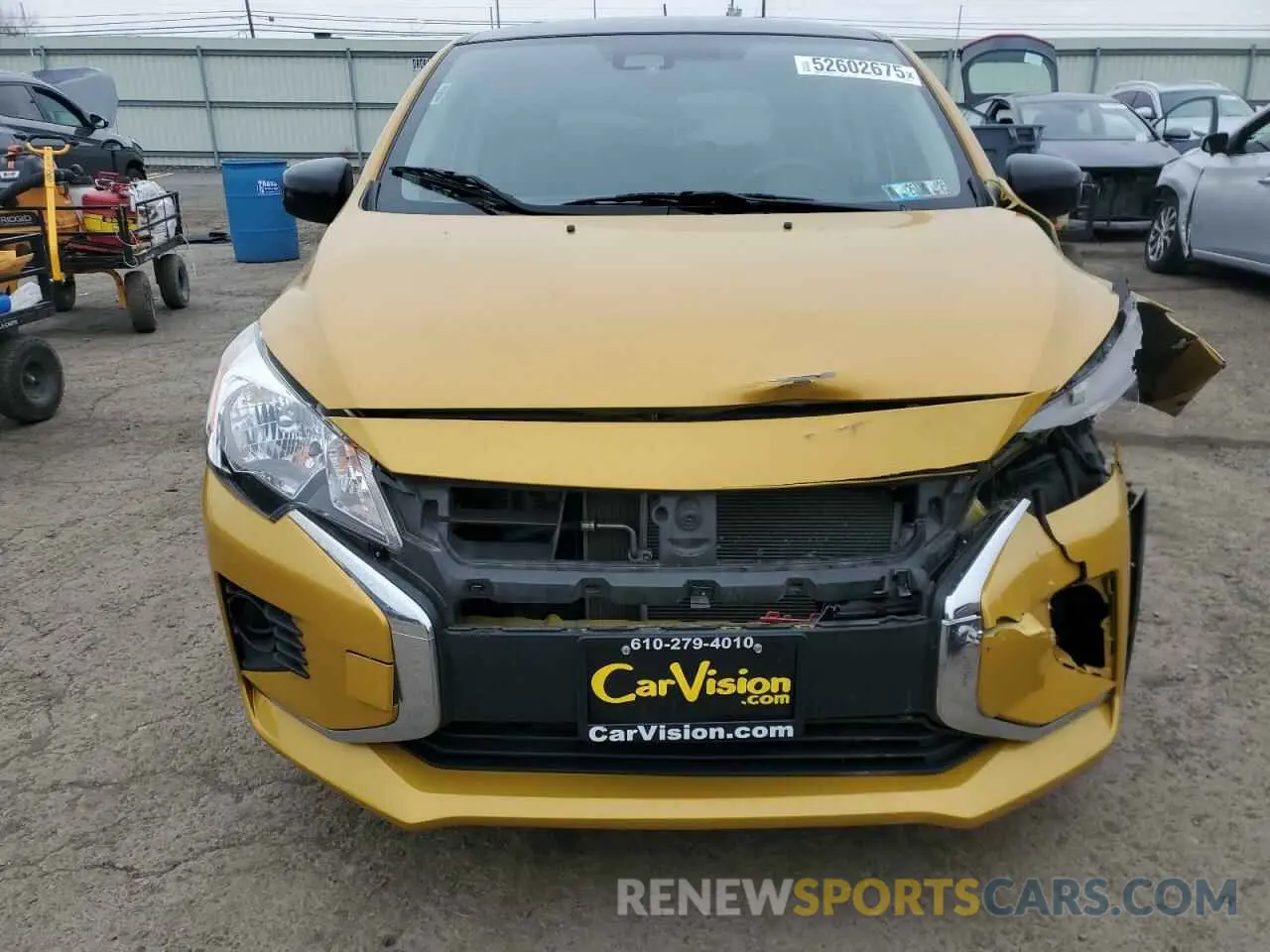 5 fotografías del automóvil dañado ML32AWHJ7PH003272 MITSUBISHI MIRAGE 2023