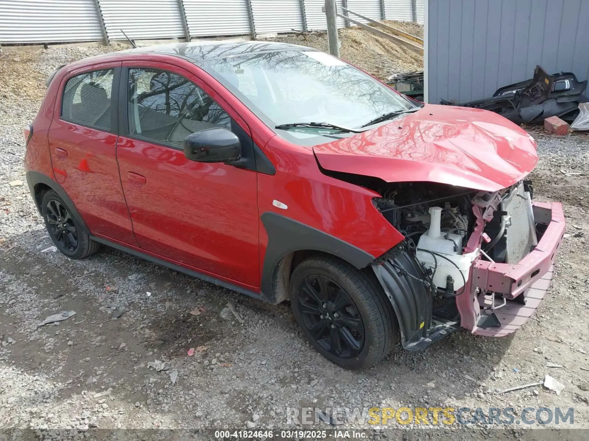 1 fotografías del automóvil dañado ML32AWHJXPH003511 MITSUBISHI MIRAGE 2023