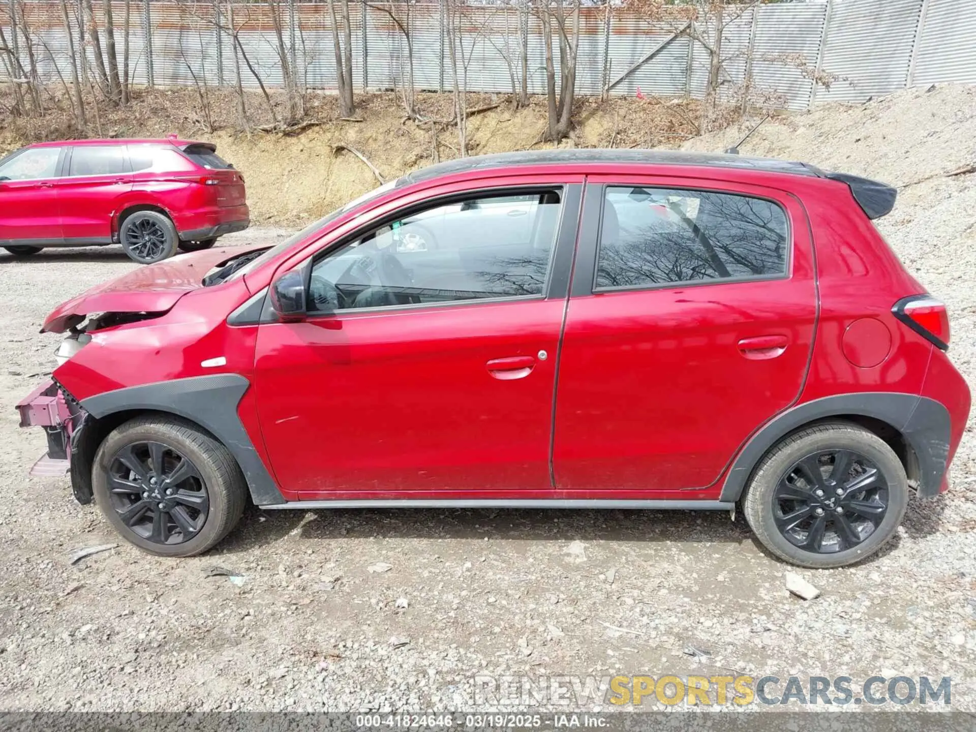 14 fotografías del automóvil dañado ML32AWHJXPH003511 MITSUBISHI MIRAGE 2023