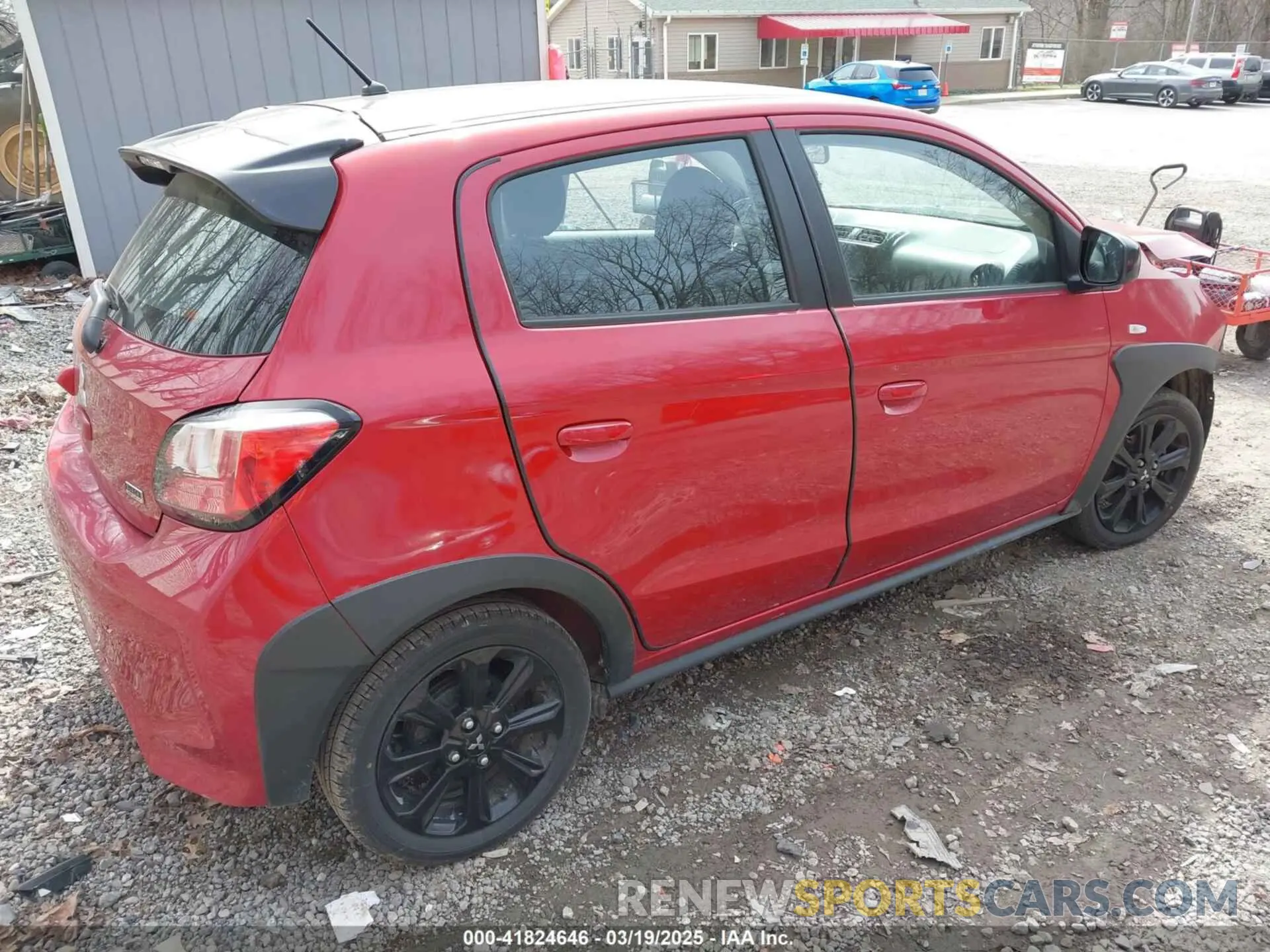 4 fotografías del automóvil dañado ML32AWHJXPH003511 MITSUBISHI MIRAGE 2023