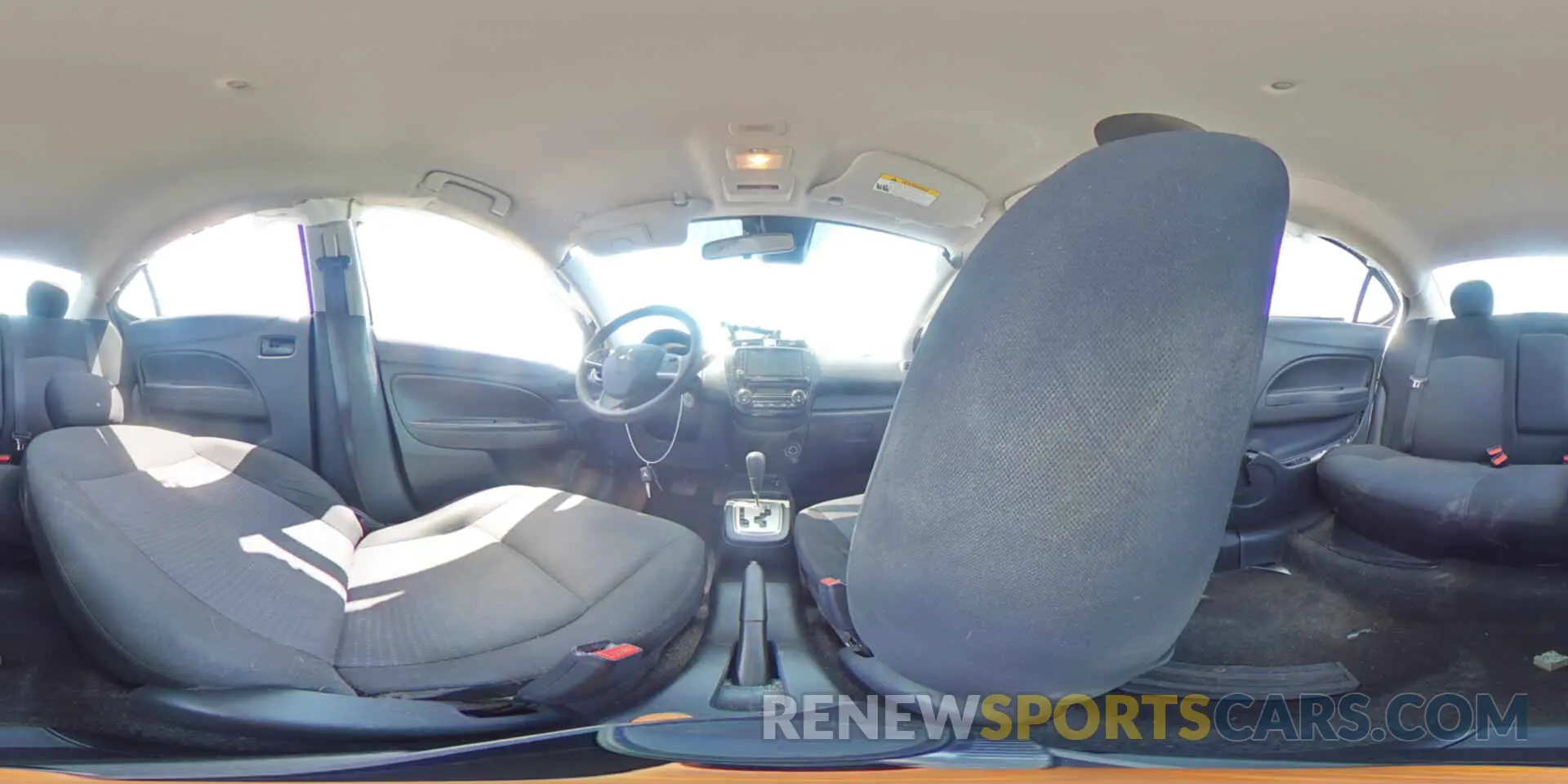 14 fotografías del automóvil dañado ML32FUFJ0PHF03852 MITSUBISHI MIRAGE 2023