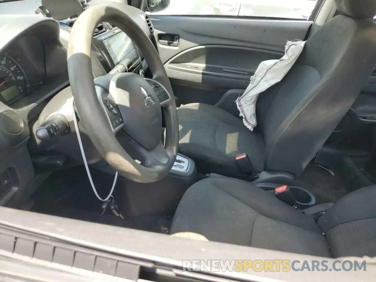 7 fotografías del automóvil dañado ML32FUFJ0PHF03852 MITSUBISHI MIRAGE 2023