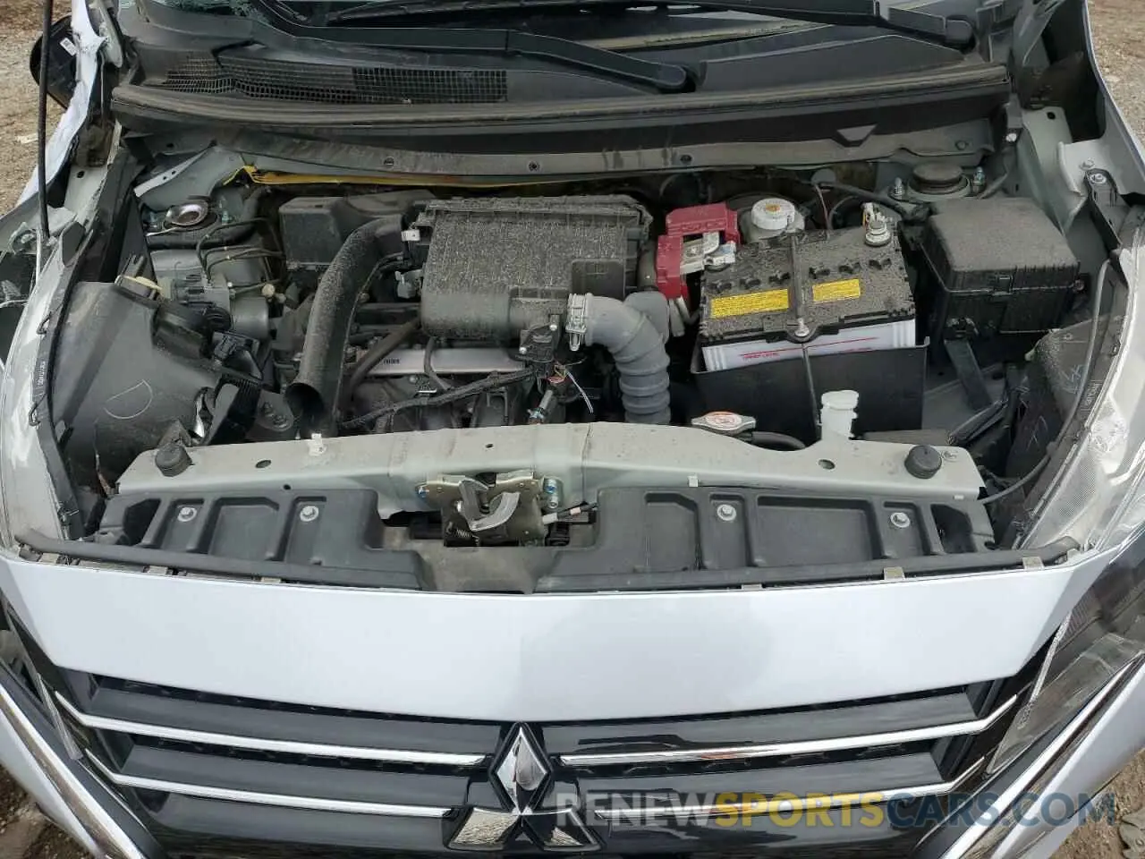 11 fotografías del automóvil dañado ML32FUFJ1PHF04699 MITSUBISHI MIRAGE 2023