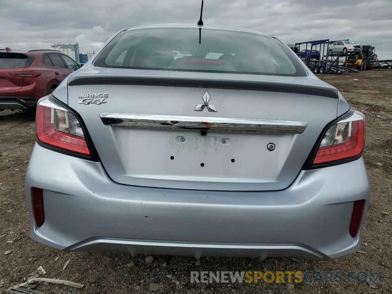 6 fotografías del automóvil dañado ML32FUFJ1PHF04699 MITSUBISHI MIRAGE 2023