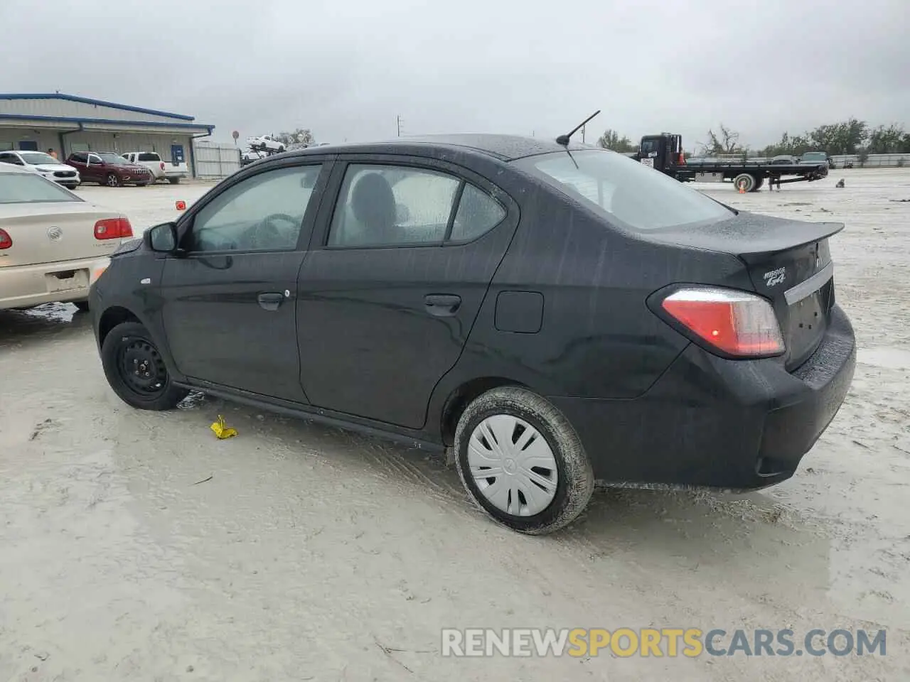 2 fotografías del automóvil dañado ML32FUFJ1PHF05223 MITSUBISHI MIRAGE 2023