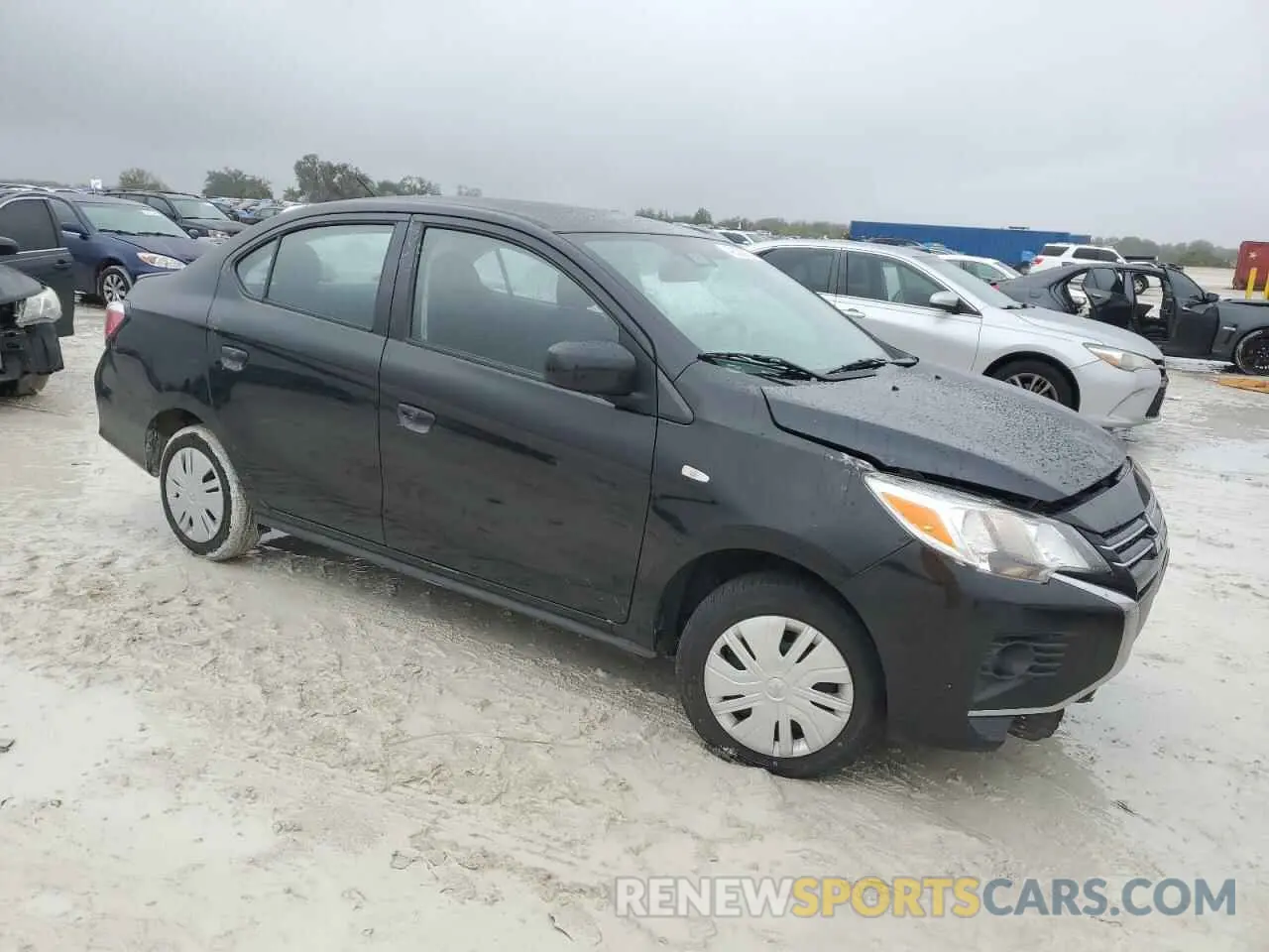 4 fotografías del automóvil dañado ML32FUFJ1PHF05223 MITSUBISHI MIRAGE 2023