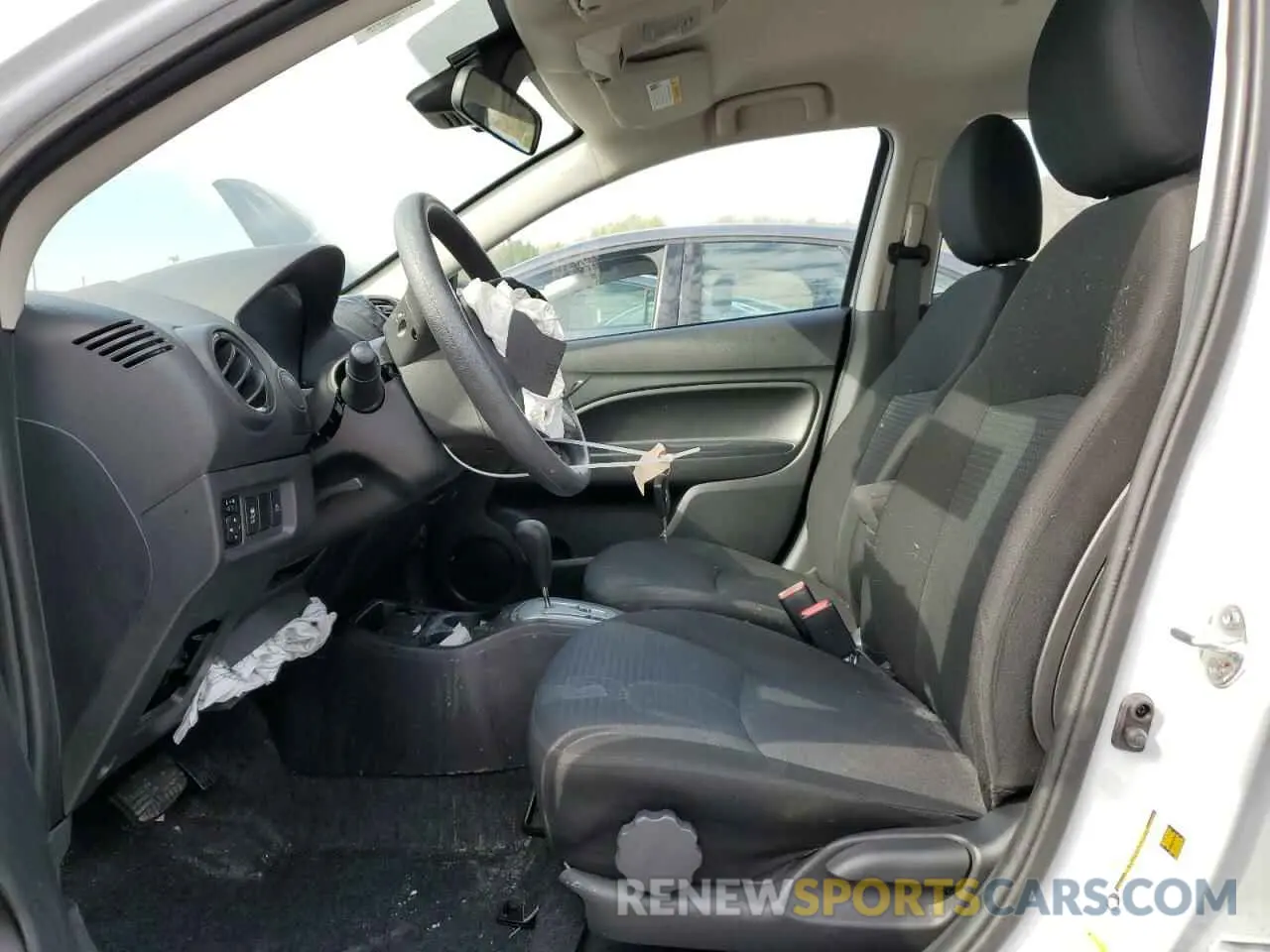7 fotografías del automóvil dañado ML32FUFJ4PHF06186 MITSUBISHI MIRAGE 2023