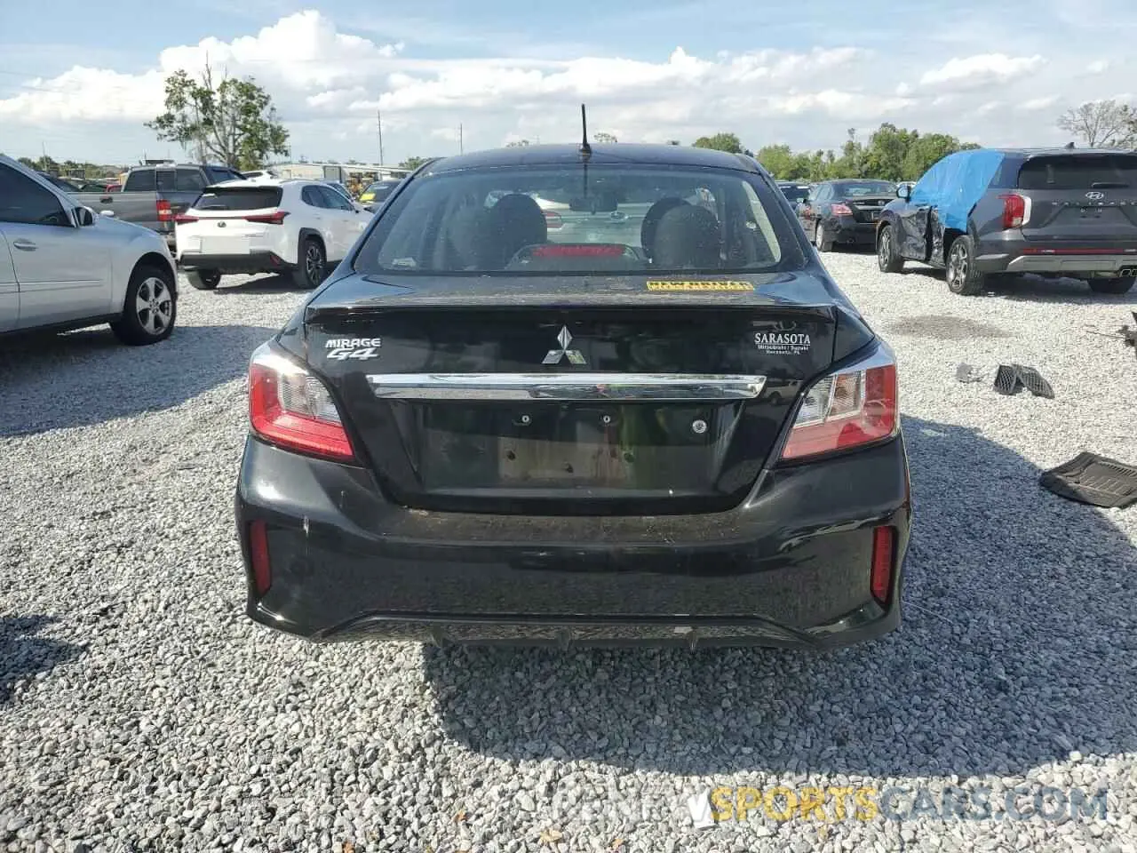 6 fotografías del automóvil dañado ML32FUFJ6PHF05797 MITSUBISHI MIRAGE 2023