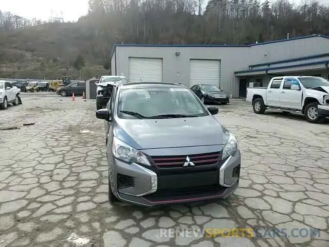 11 fotografías del automóvil dañado ML32FUFJ7PHF03542 MITSUBISHI MIRAGE 2023