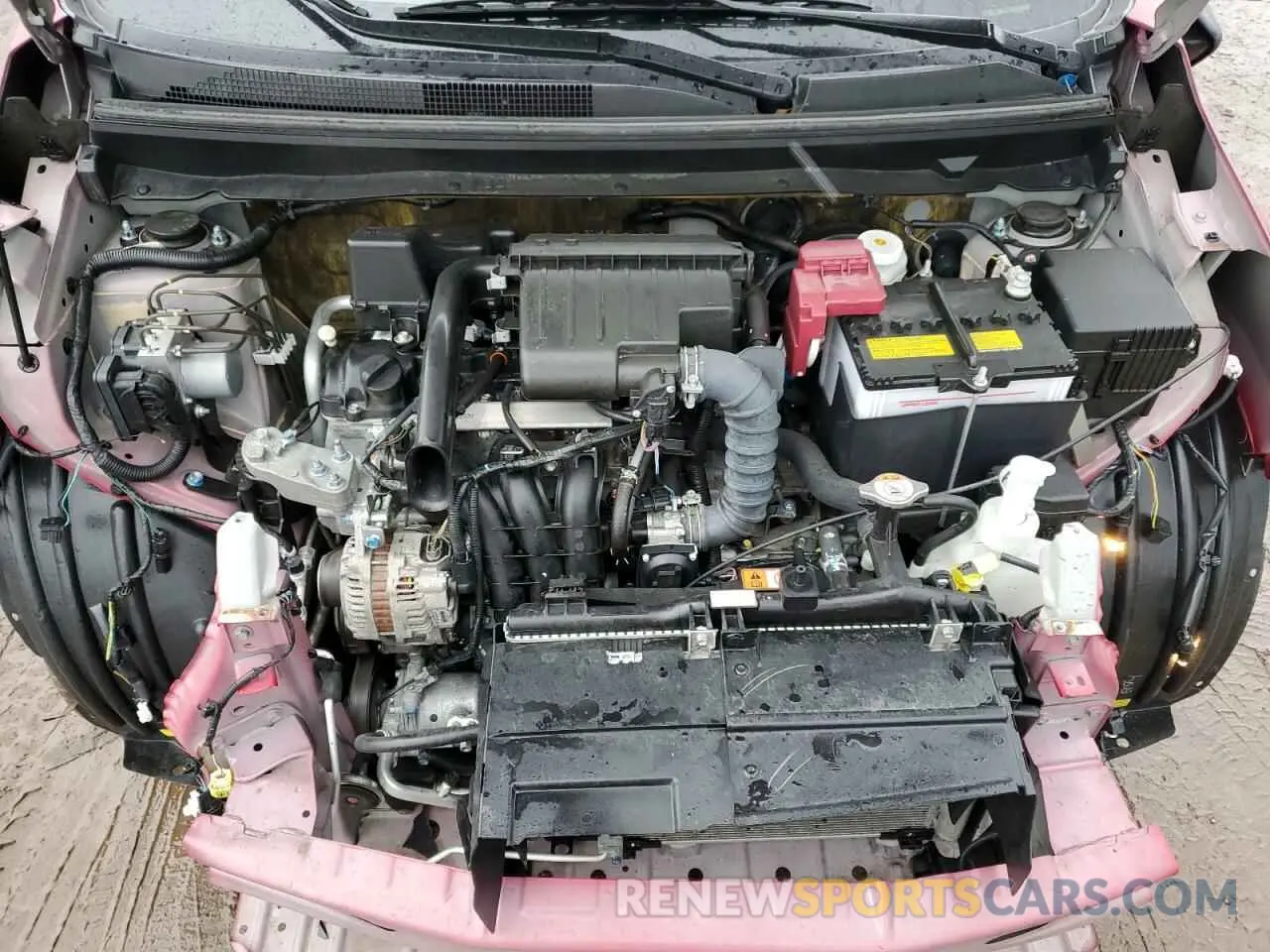11 fotografías del automóvil dañado ML32FUFJ7PHF03623 MITSUBISHI MIRAGE 2023