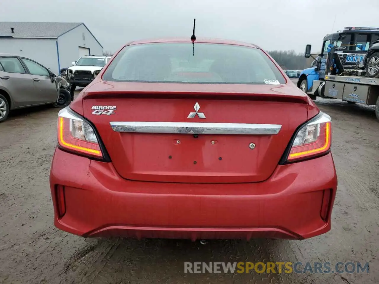 6 fotografías del automóvil dañado ML32FUFJ7PHF03623 MITSUBISHI MIRAGE 2023