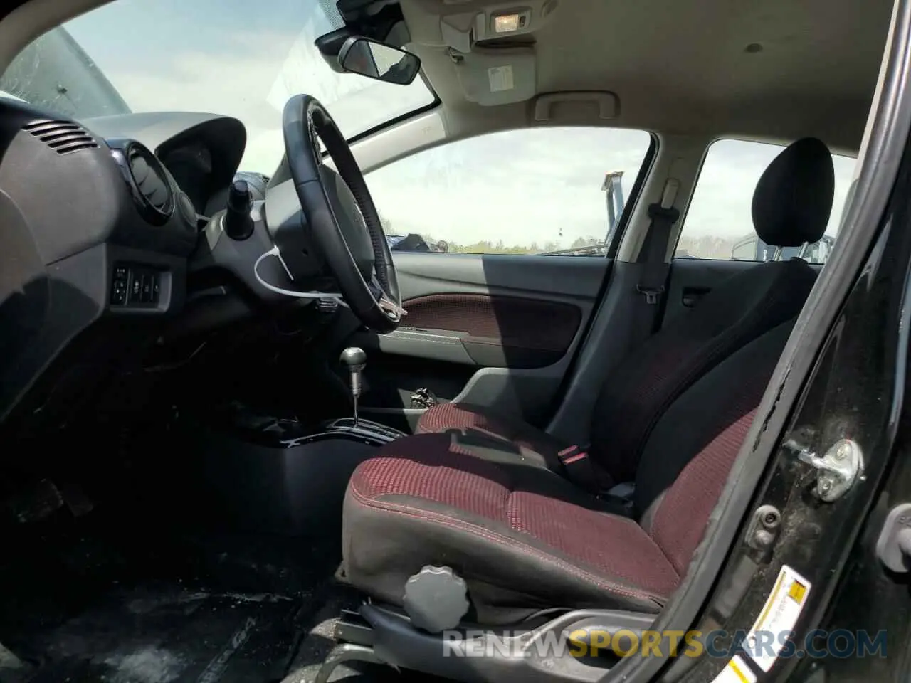 7 fotografías del automóvil dañado ML32FUFJ8PHF00536 MITSUBISHI MIRAGE 2023
