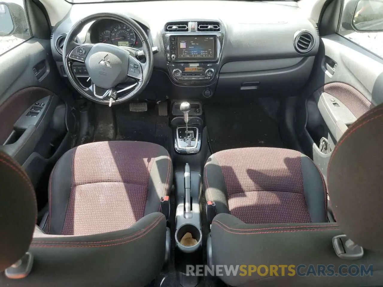 8 fotografías del automóvil dañado ML32FUFJ8PHF00536 MITSUBISHI MIRAGE 2023