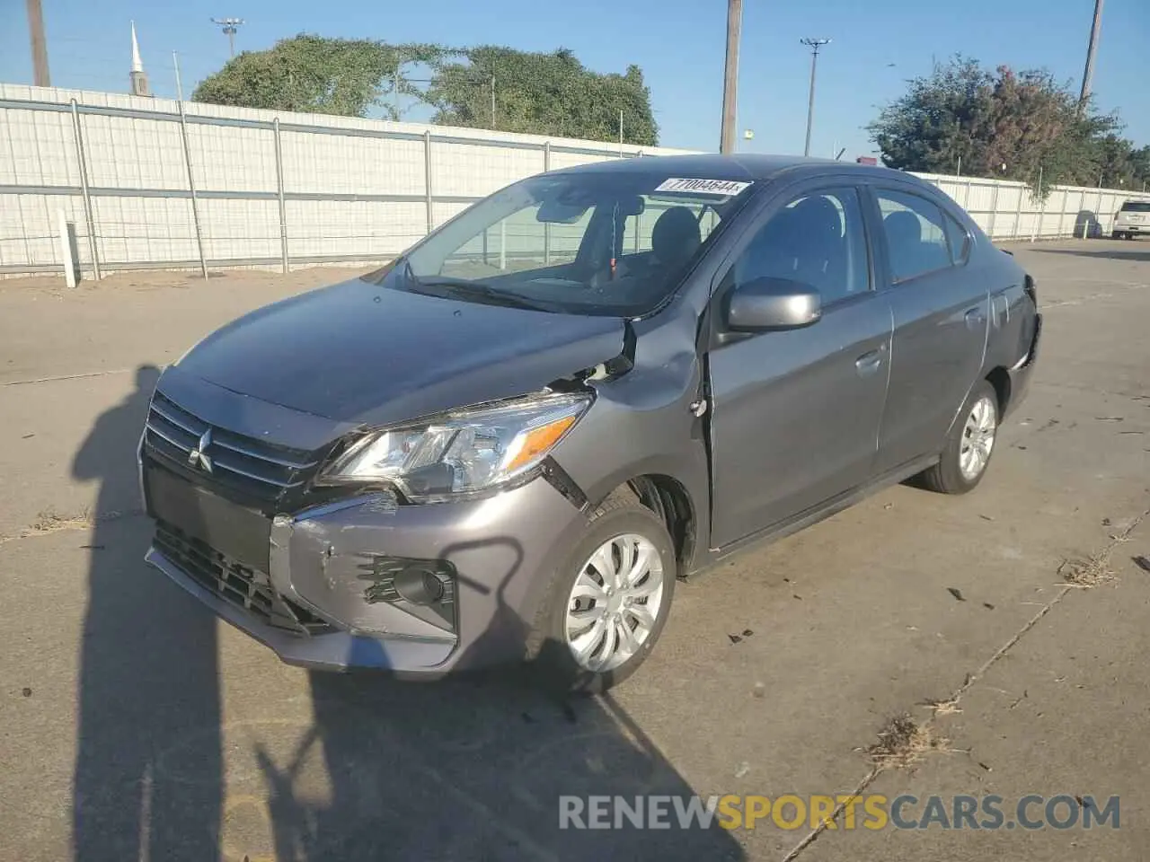1 fotografías del automóvil dañado ML32FUFJ8PHF06580 MITSUBISHI MIRAGE 2023