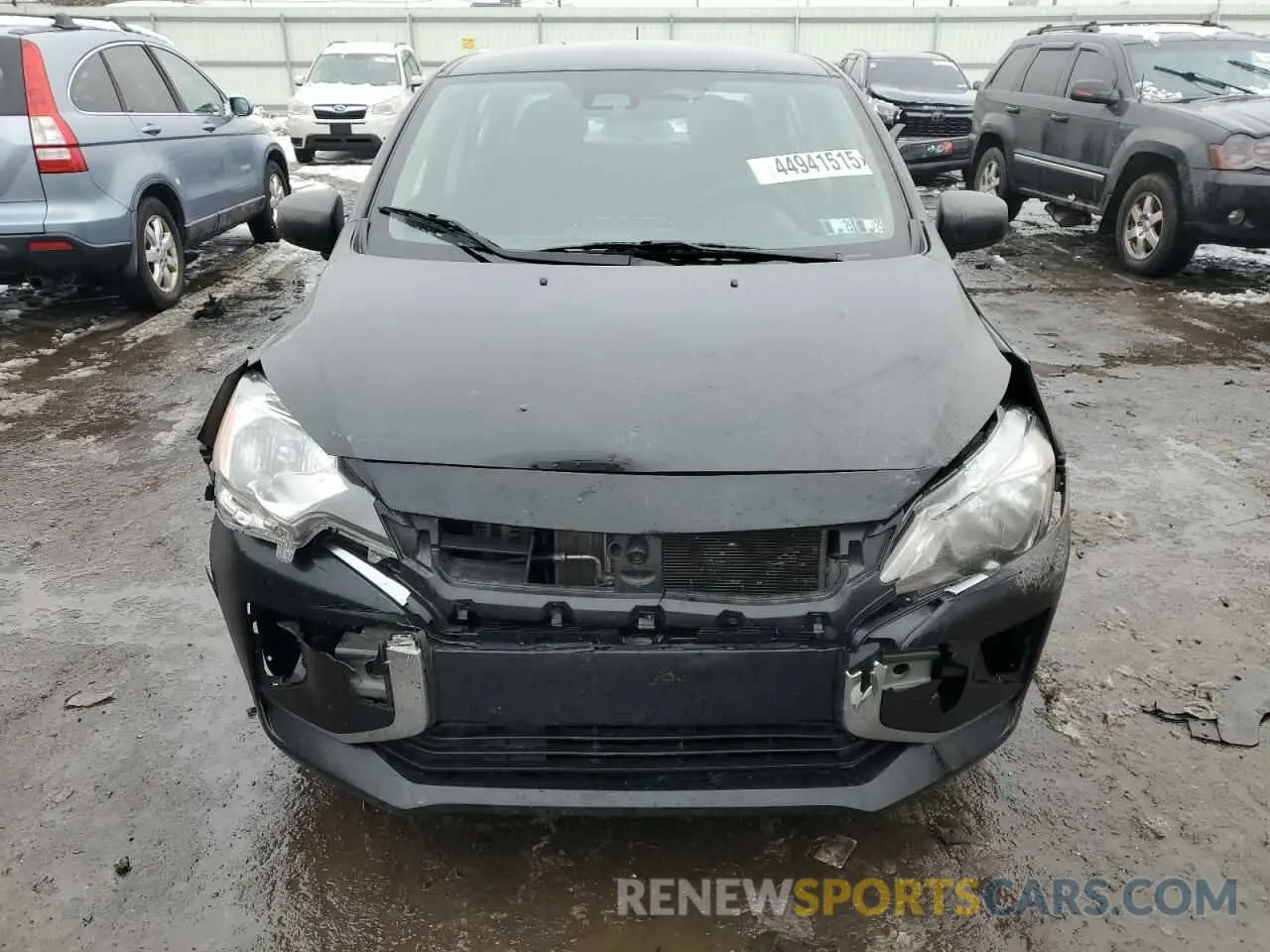 5 fotografías del automóvil dañado ML32FUFJ9PHF02036 MITSUBISHI MIRAGE 2023