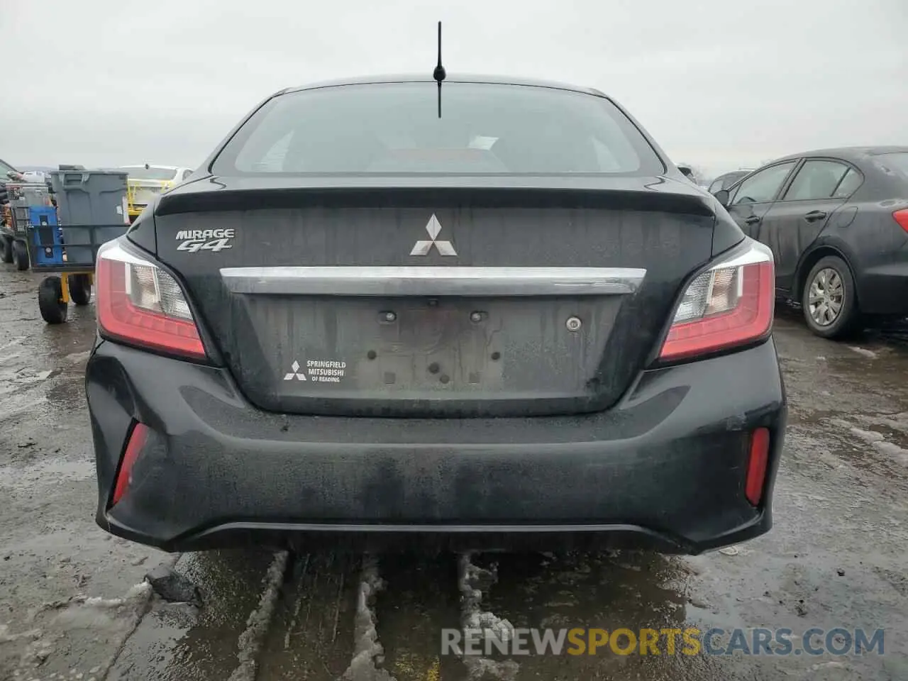6 fotografías del automóvil dañado ML32FUFJ9PHF02036 MITSUBISHI MIRAGE 2023
