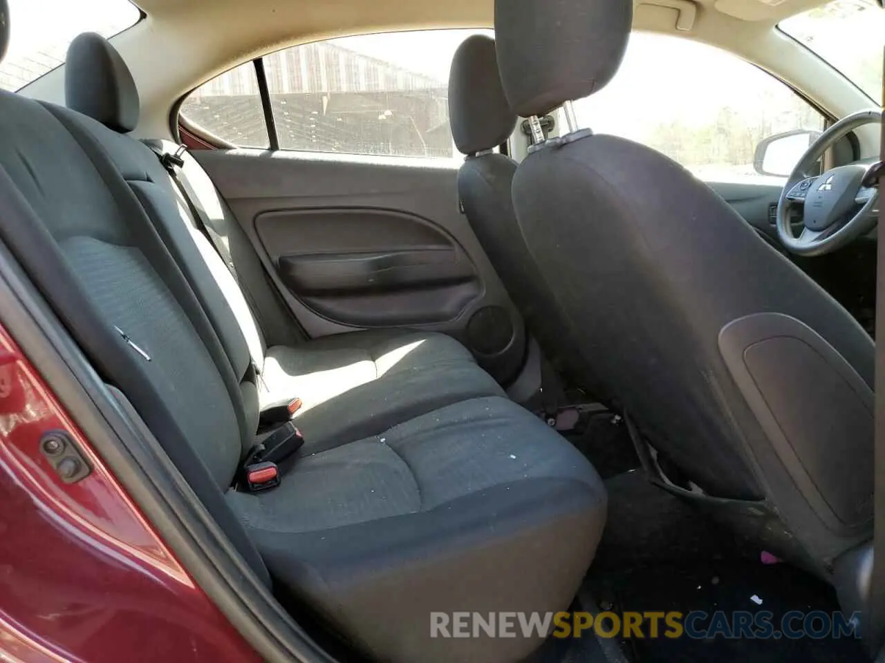 10 fotografías del automóvil dañado ML32FUFJ9PHF04417 MITSUBISHI MIRAGE 2023