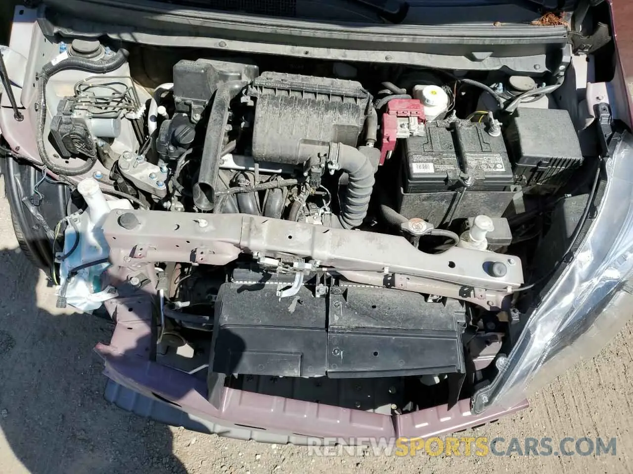 11 fotografías del automóvil dañado ML32FUFJ9PHF04417 MITSUBISHI MIRAGE 2023
