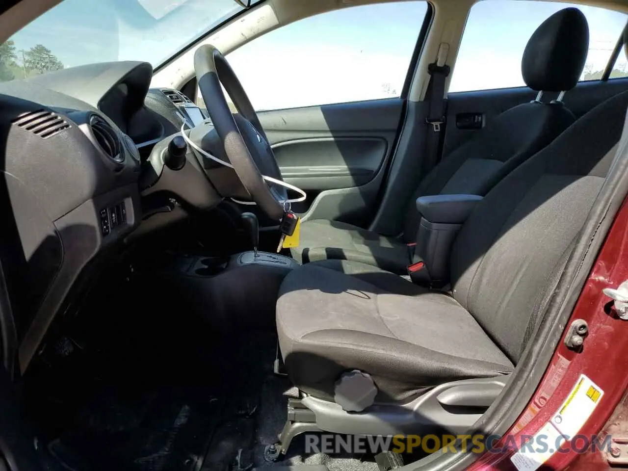 7 fotografías del automóvil dañado ML32FUFJ9PHF04417 MITSUBISHI MIRAGE 2023