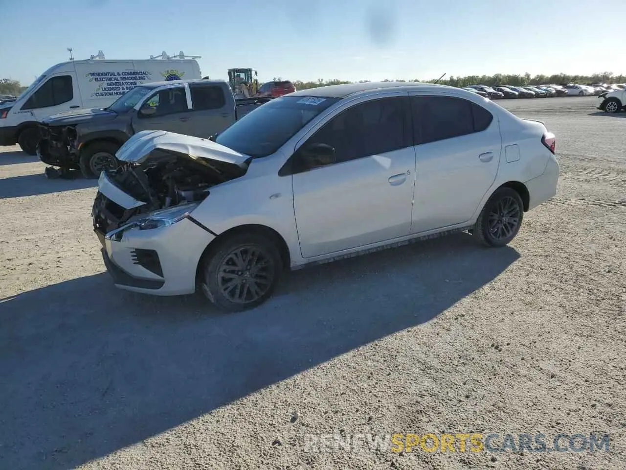 1 fotografías del automóvil dañado ML32FUFJ9PHF04823 MITSUBISHI MIRAGE 2023