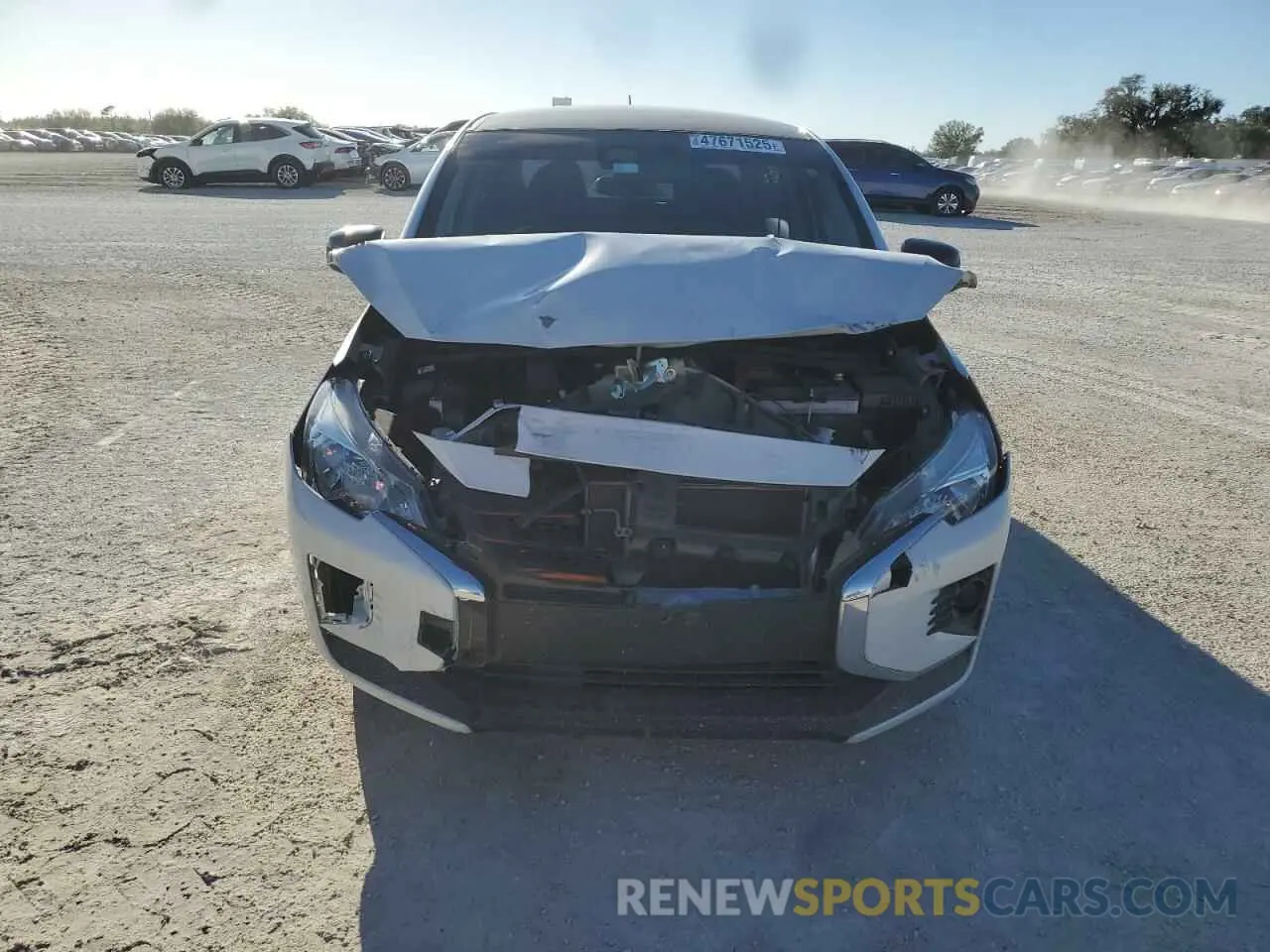 5 fotografías del automóvil dañado ML32FUFJ9PHF04823 MITSUBISHI MIRAGE 2023
