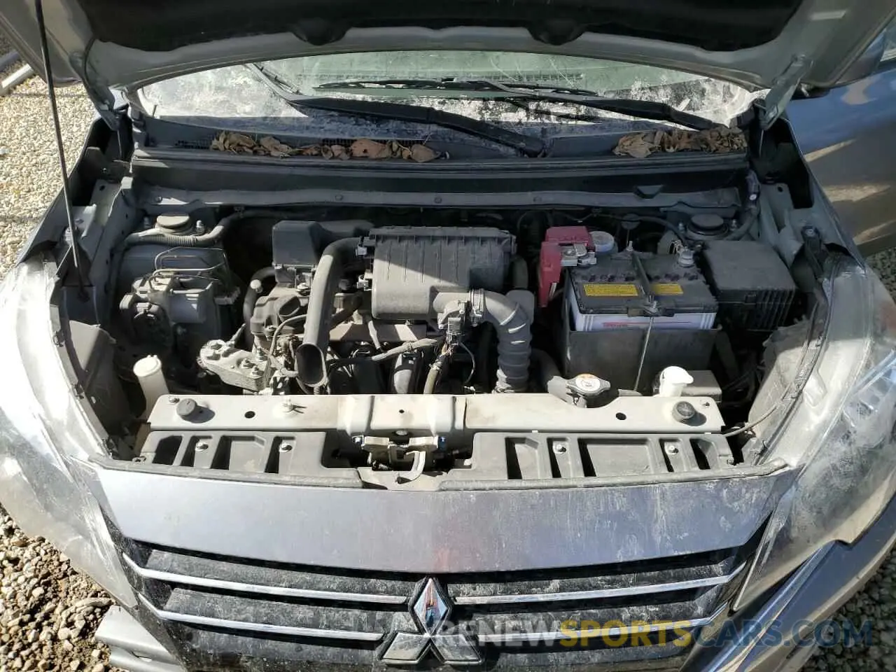 11 fotografías del automóvil dañado ML32FUFJ9PHF04854 MITSUBISHI MIRAGE 2023
